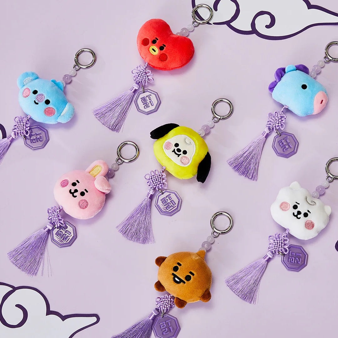 BT21 Baby K-Edition Plush Keyring – K-STAR - Main Image