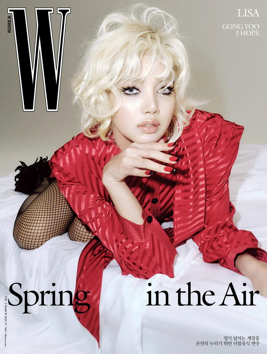 W Korea Magazine BLACKPINK LISA 2025 March Issue – K-STAR