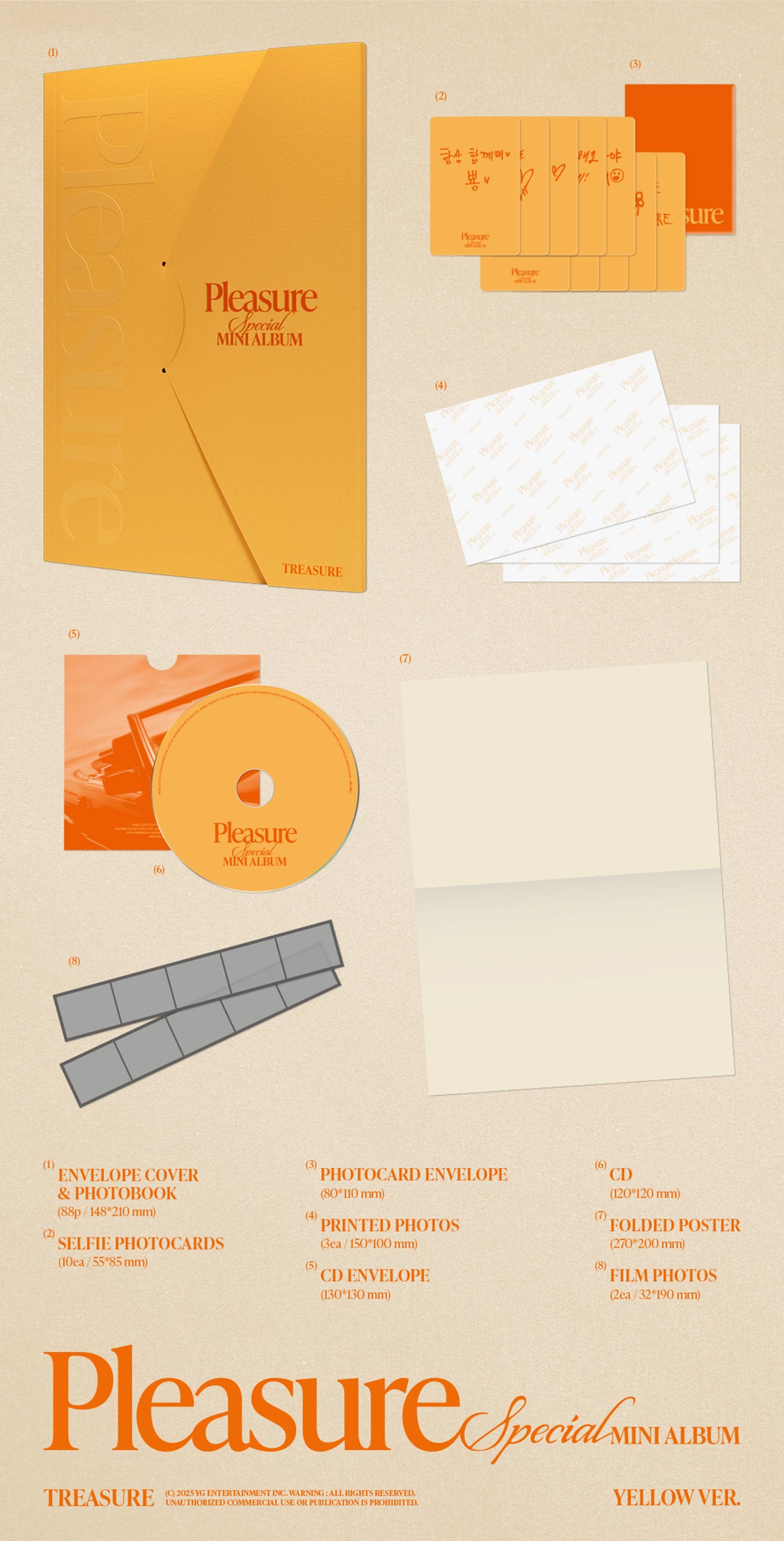TREASURE - PLEASURE Special Mini Album