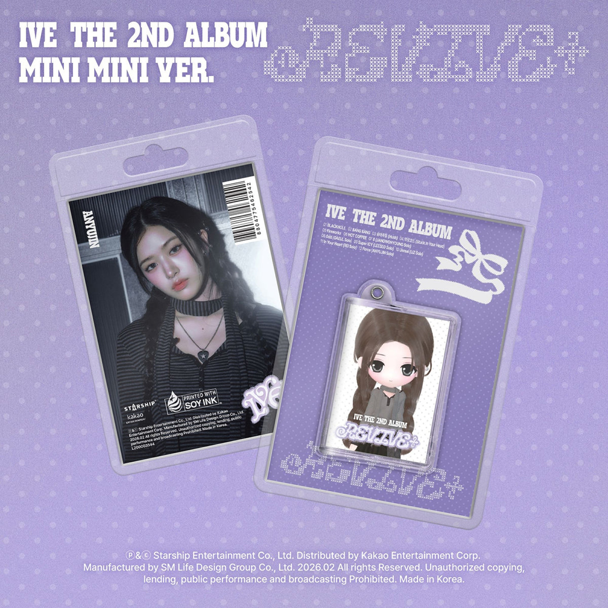 IVE - REVIVE 2nd Album MINI MINI Ver