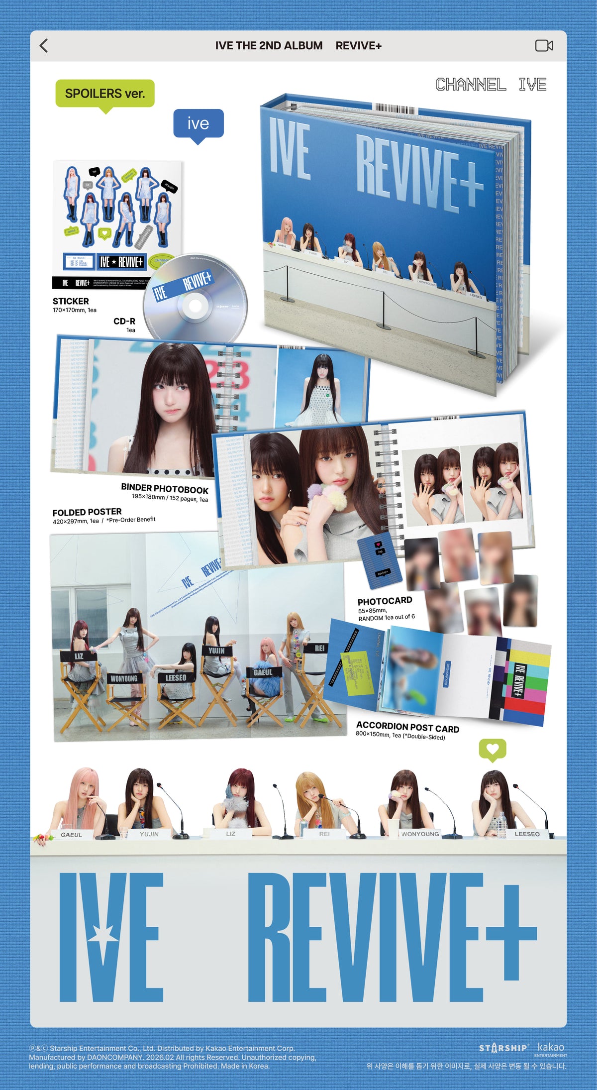 IVE - REVIVE 2nd Album