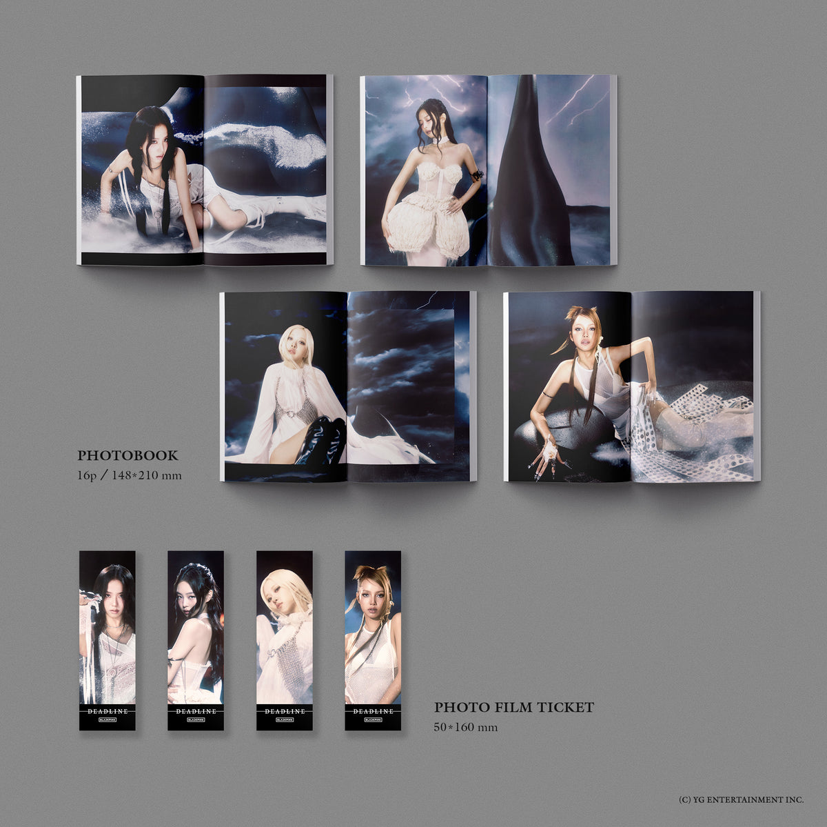 BLACKPINK - DEADLINE 3rd Mini Album SILVER Ver.