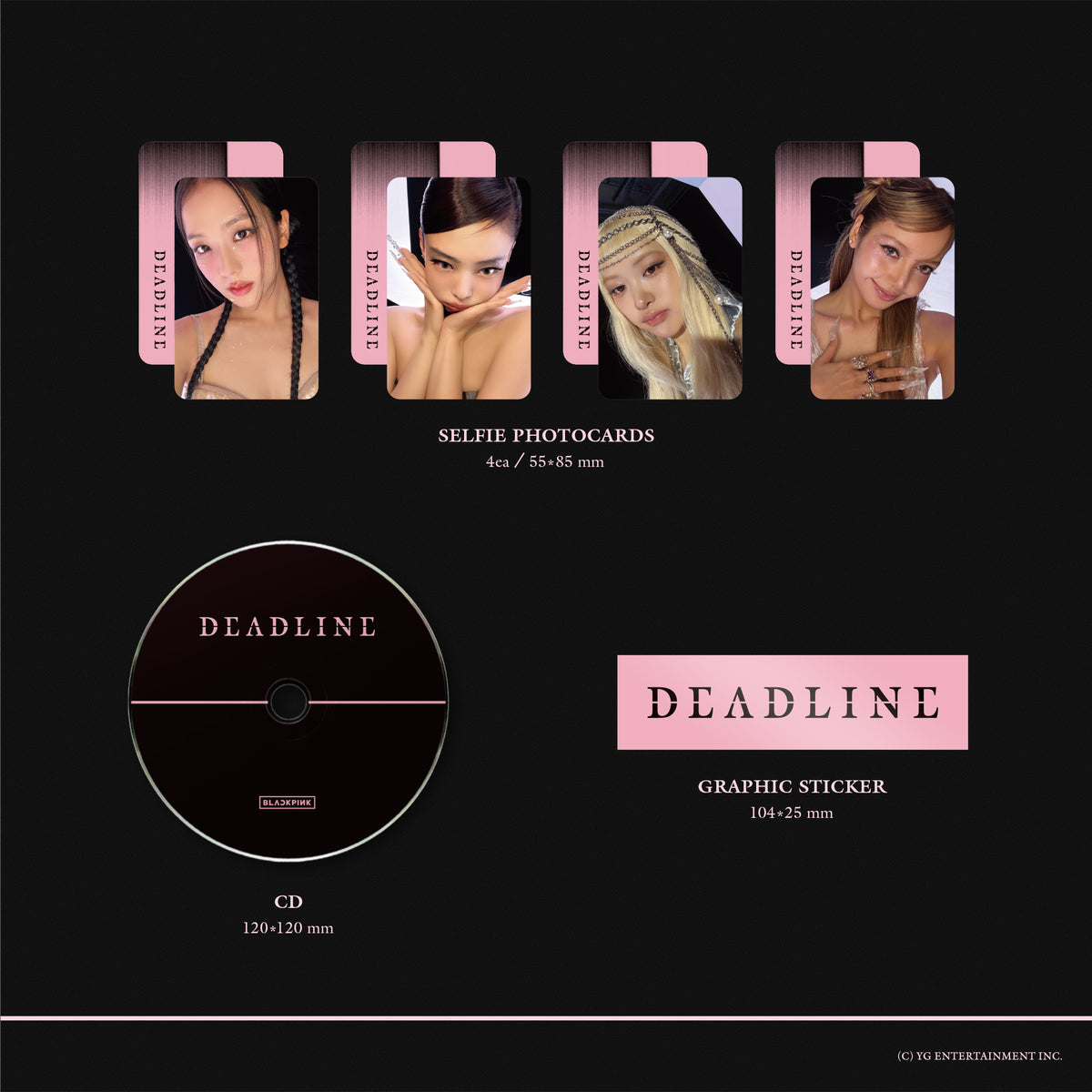 BLACKPINK - DEADLINE 3rd Mini Album