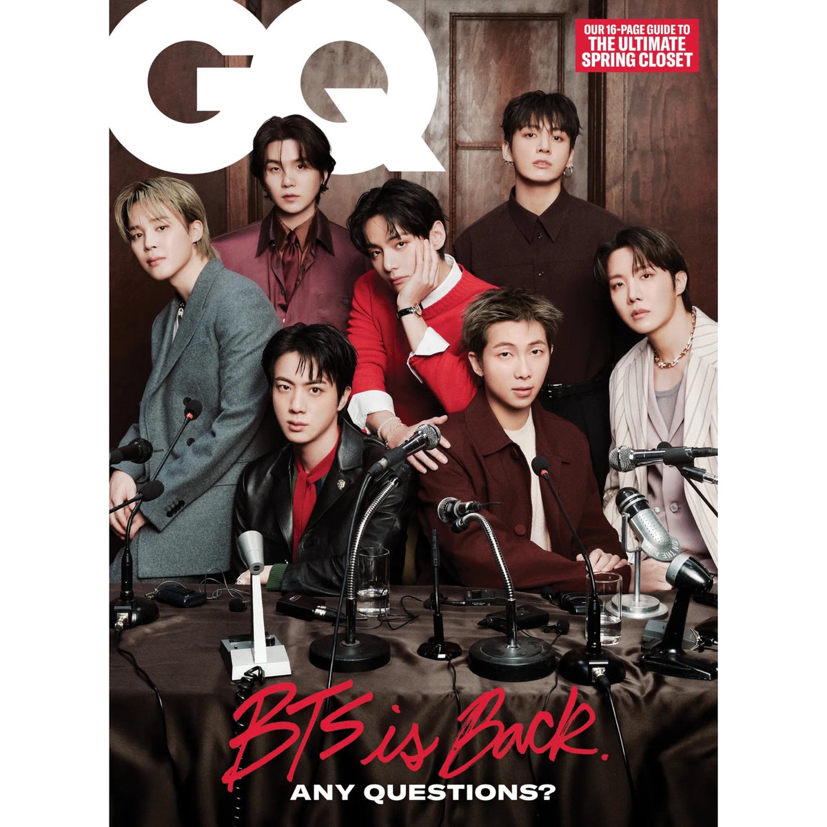 GQ Magazine - BTS 2026 MARCH Issue
