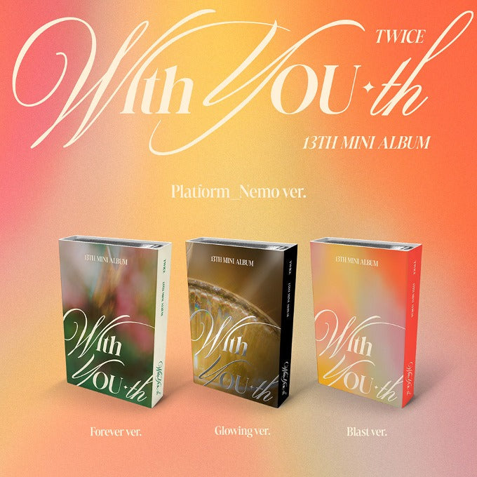 TWICE 13th Mini Album With YOU-th NEMO Version + PO Photocard – K-STAR