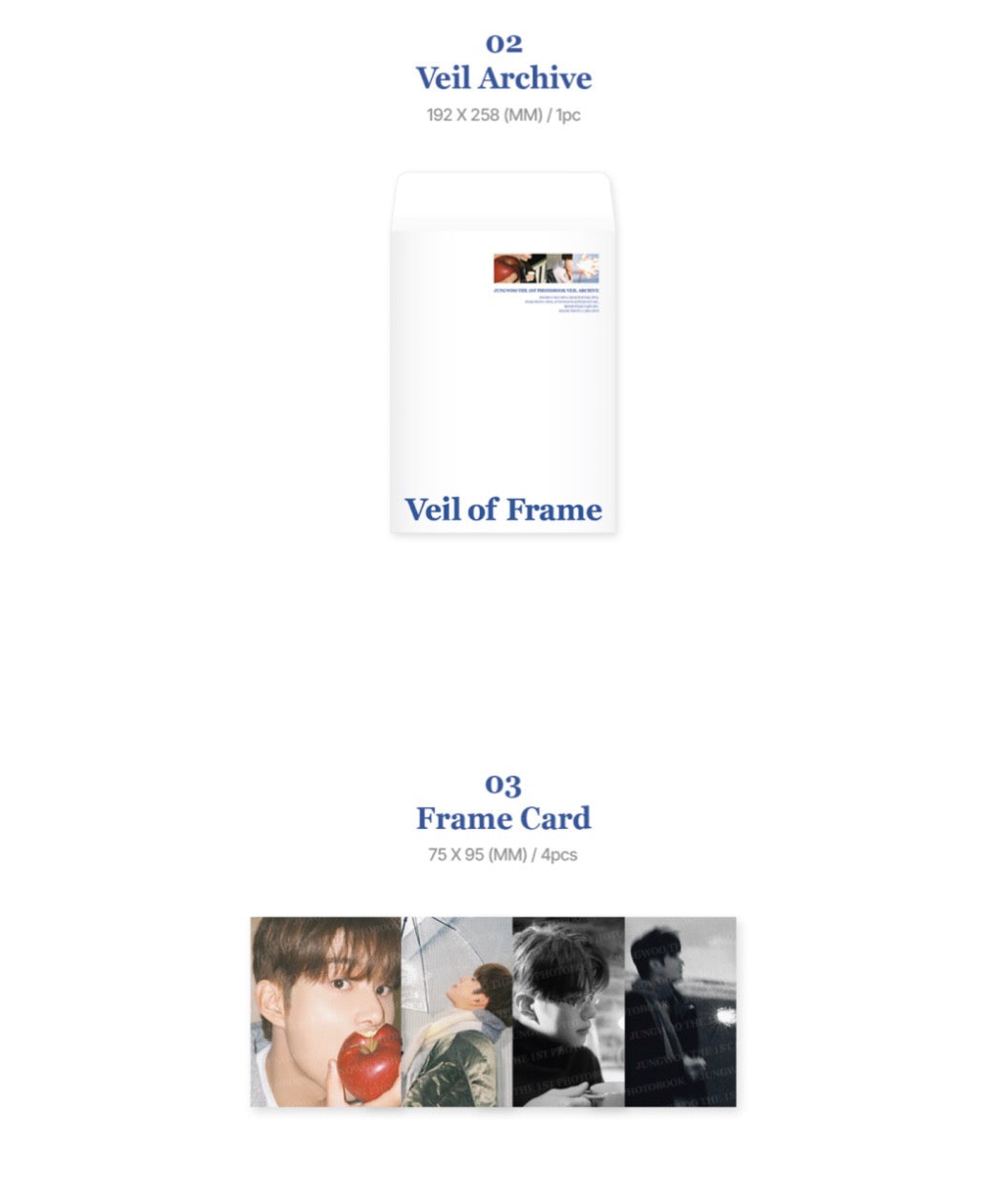NCT JUNGWOO - VEIL FRAME The 1st Photobook (Pre Order Ending April 2026)