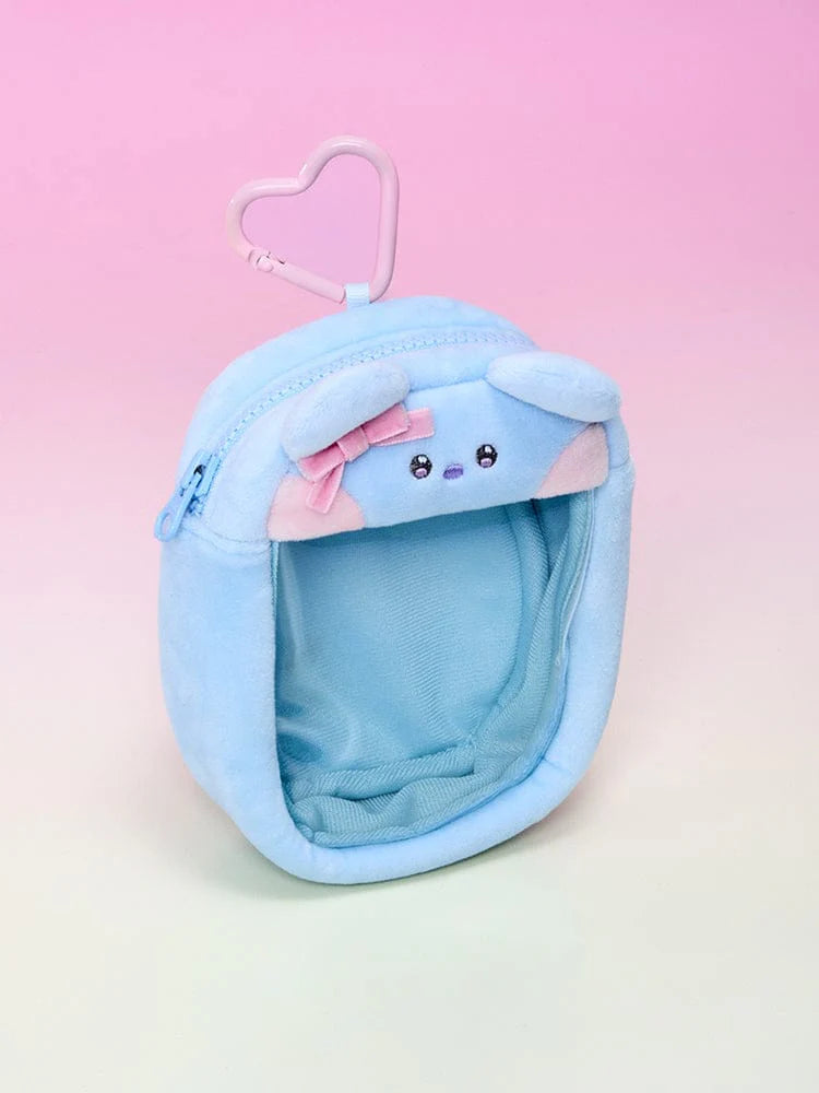 BT21 Official Ribboned U PVC Clear Bag Charm Pouch