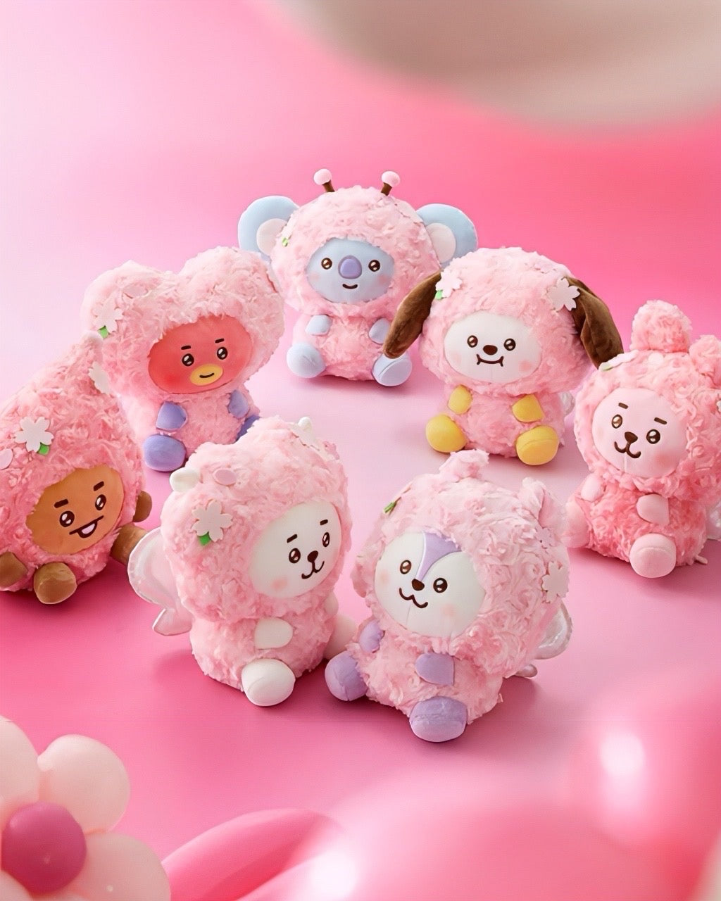 BT21 Baby Official SPRING FAIRY Sitting Doll