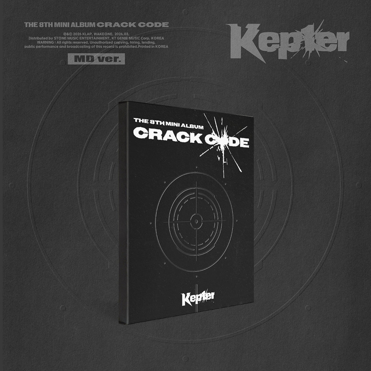 KEP1ER - CRACK CODE 8th Mini Album MD Ver – K-STAR