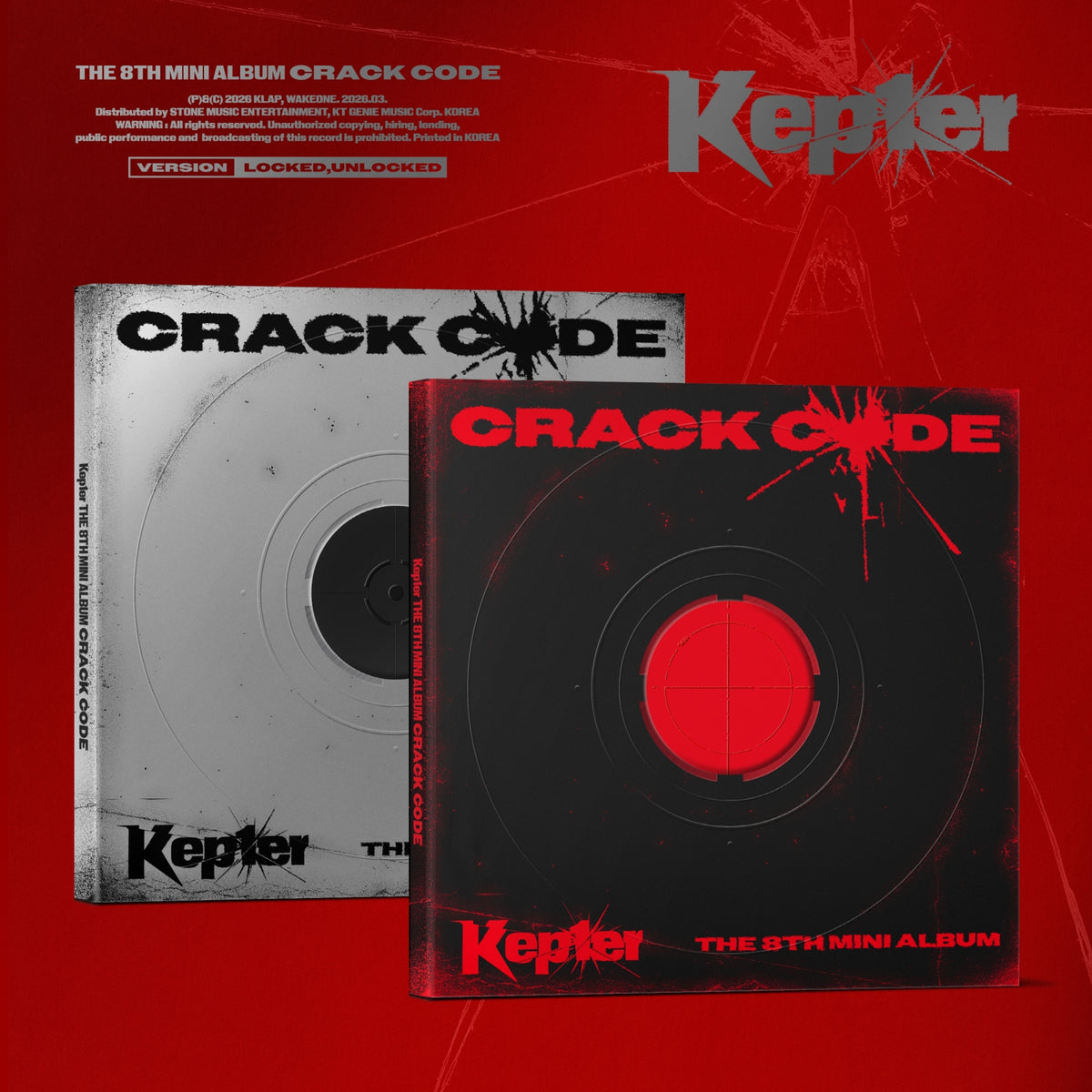 KEP1ER - CRACK CODE 8th Mini Album