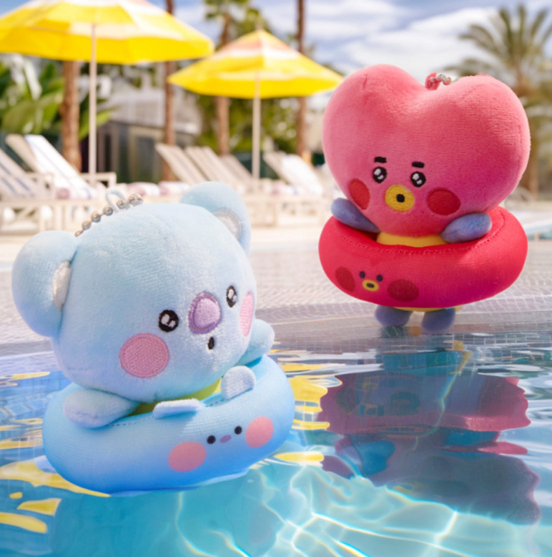 BT21 Official Plush Keyring Splash Edition – K-STAR