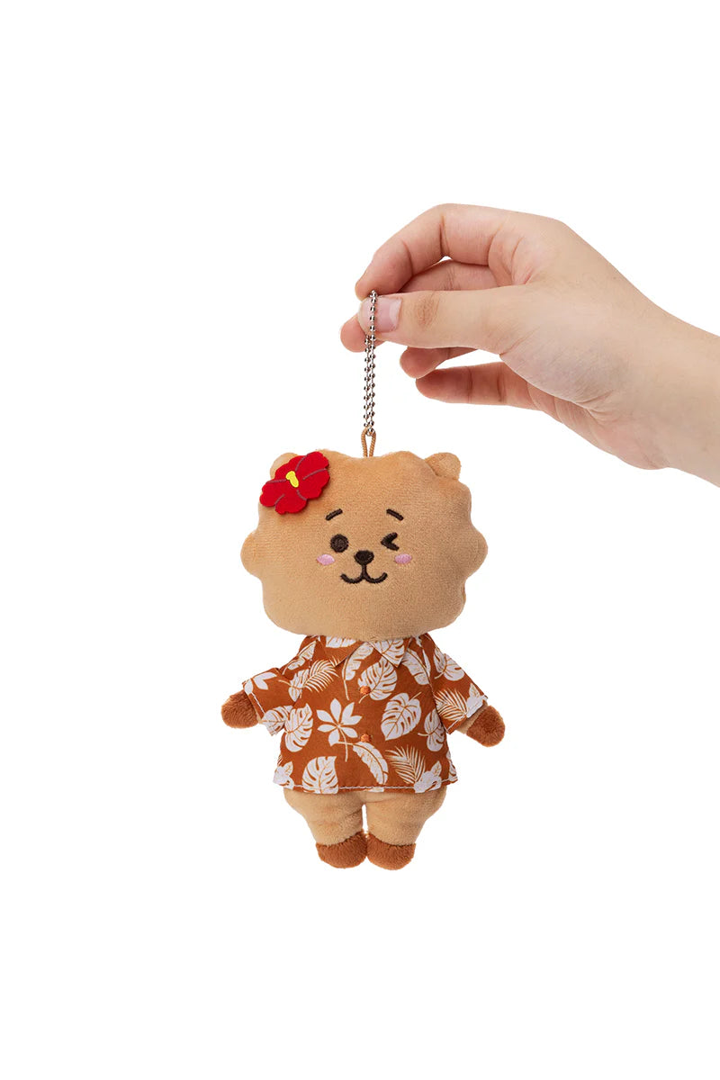 BT21 JAPAN Official SUMMER Plush Keyring