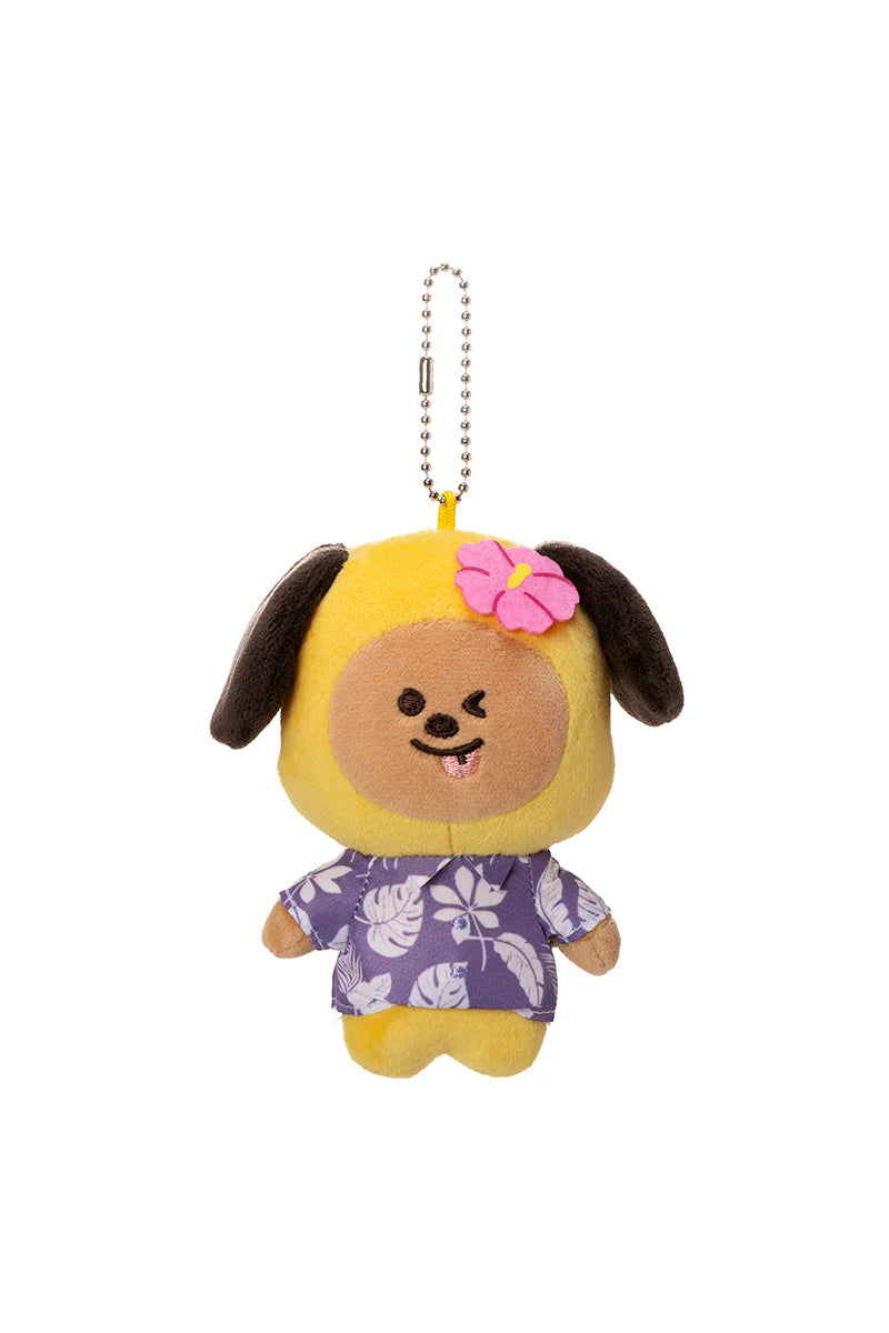 BT21 JAPAN Official SUMMER Plush Keyring