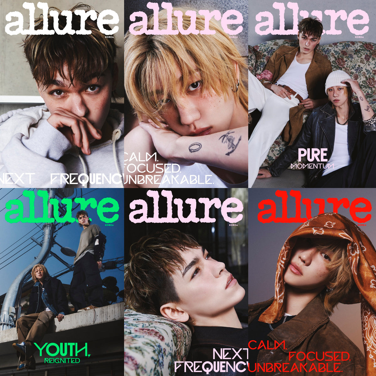 ALLURE Korea SEVENTEEN VERNON & THE8 April 2026