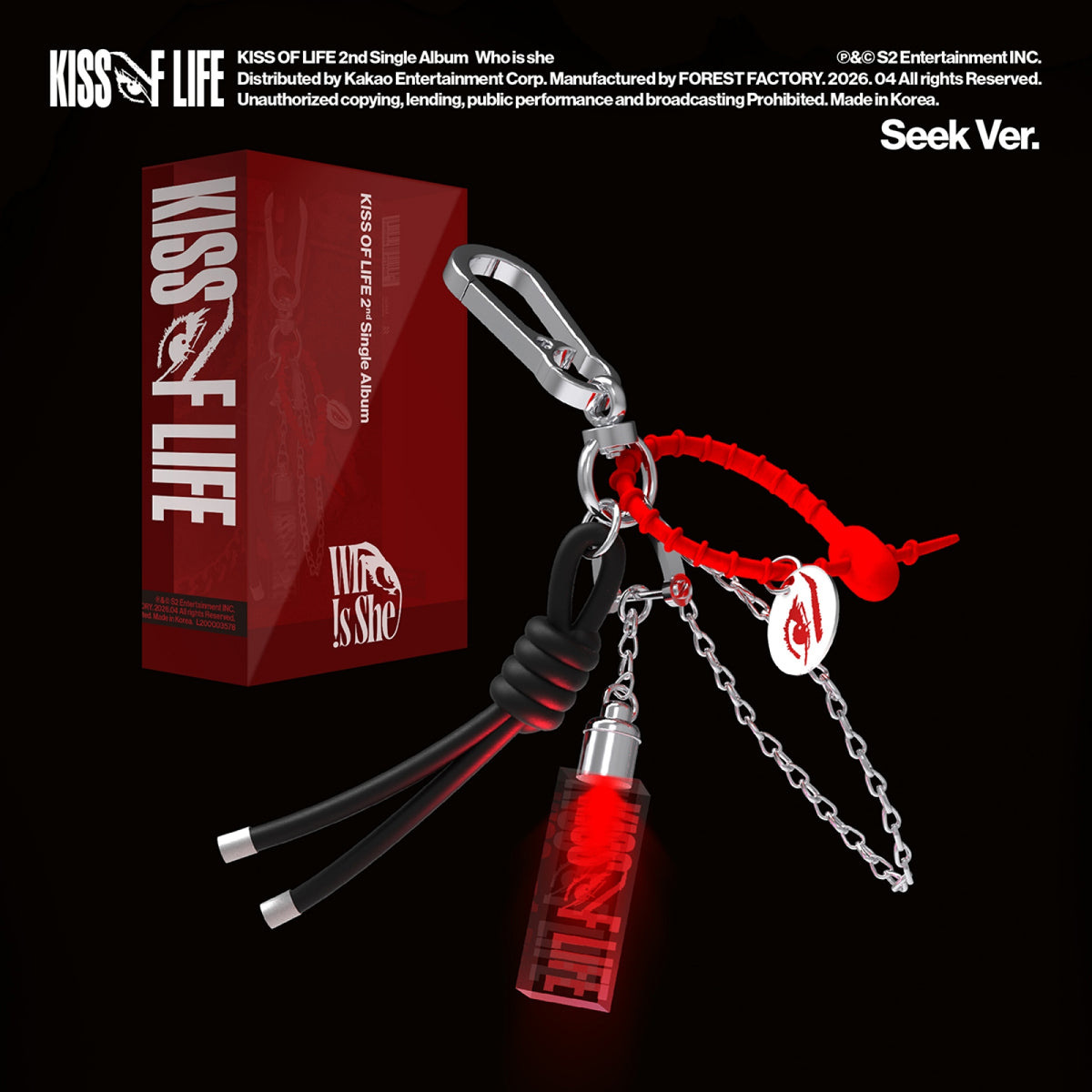 KISS OF LIFE - WHO IS SHE 2nd Single Album SEEK Ver