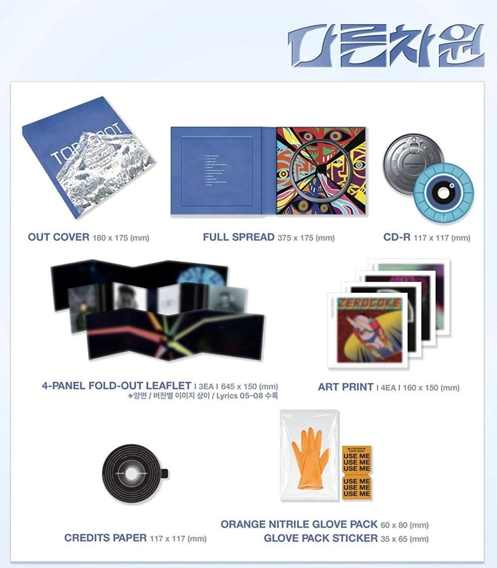 T.O.P - ANOTHER DIMENSION 1st Album – K-STAR