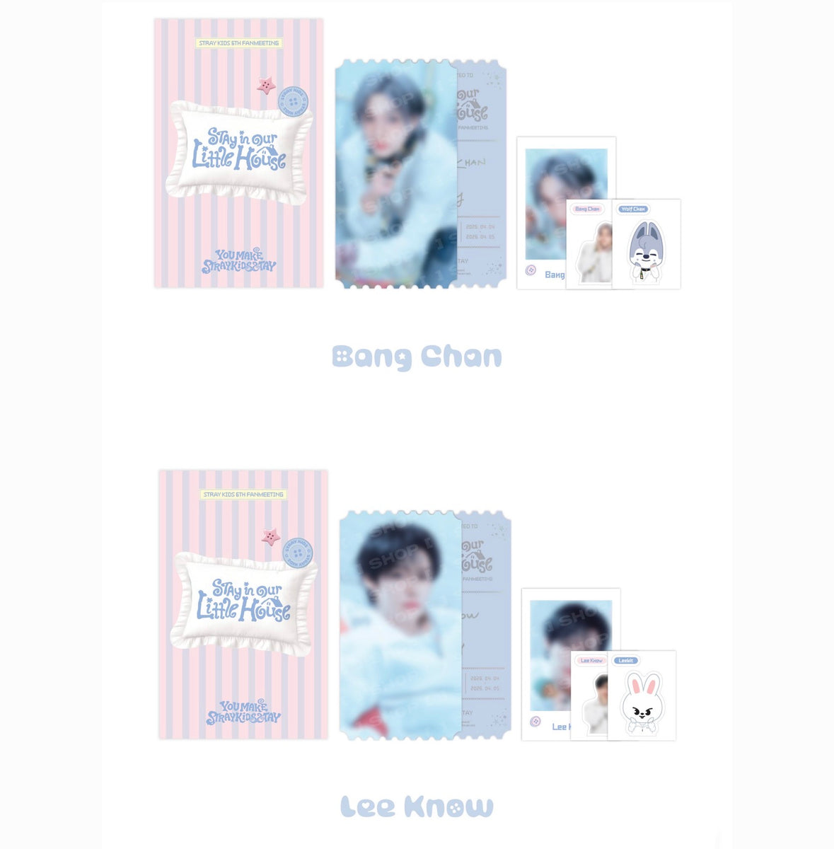 STRAY KIDS SKZ 6th Fanmeeting STAY IN OUR LITTLE HOUSE Official MD