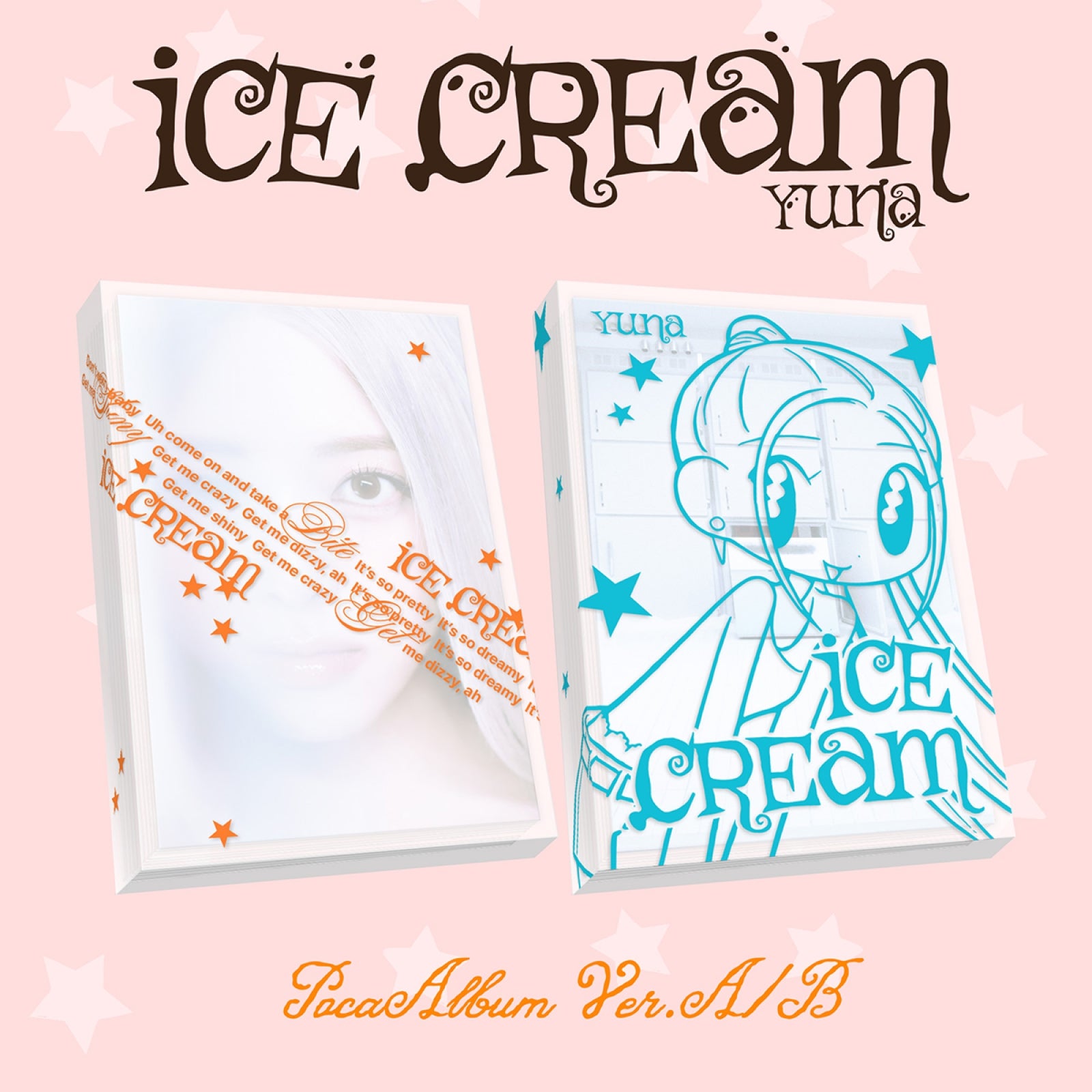 ITZY YUNA - ICE CREAM 1st Mini Album POCA Ver – K-STAR