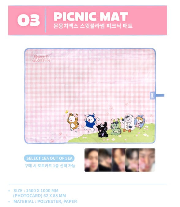 MONSTA X MONMUNGCHI X Sweet Blossom Official MD – K-STAR