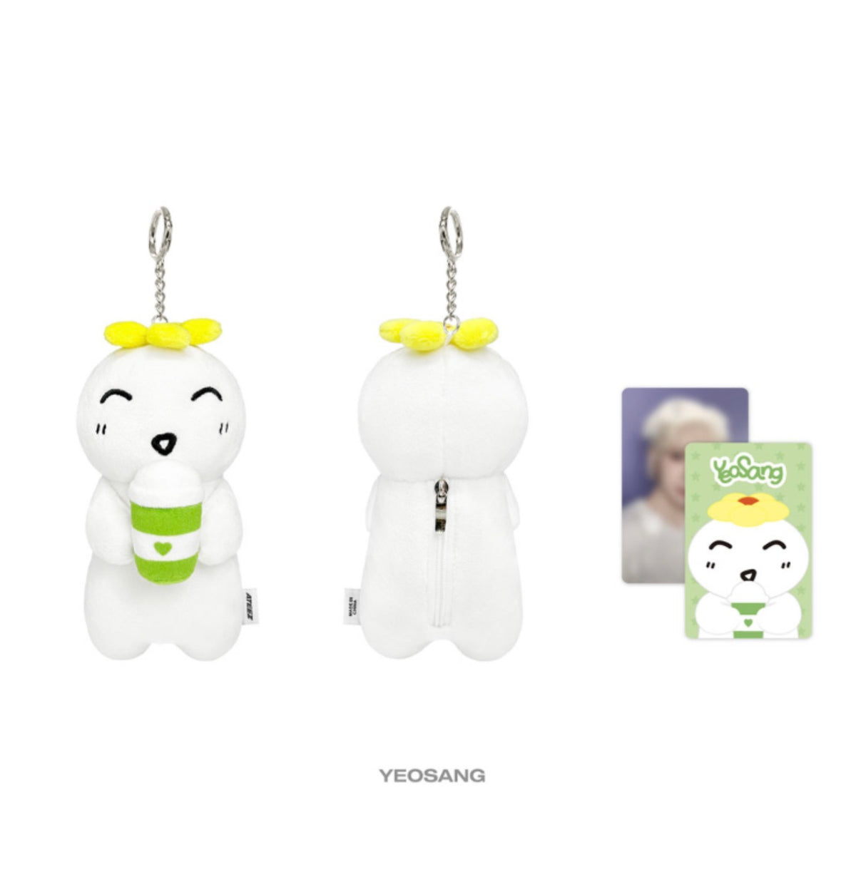 ATEEZ 2026 World Tour IN YOUR FANTASY CUP SLEEVE KEYRING Official MD (Pre-Order JUNE 2026)