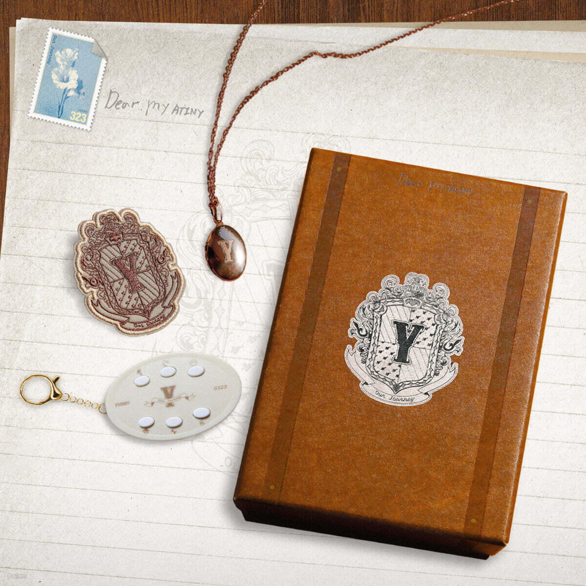 ATEEZ YUNHO Official Pendant Necklace : Our Journey 2025 HBD