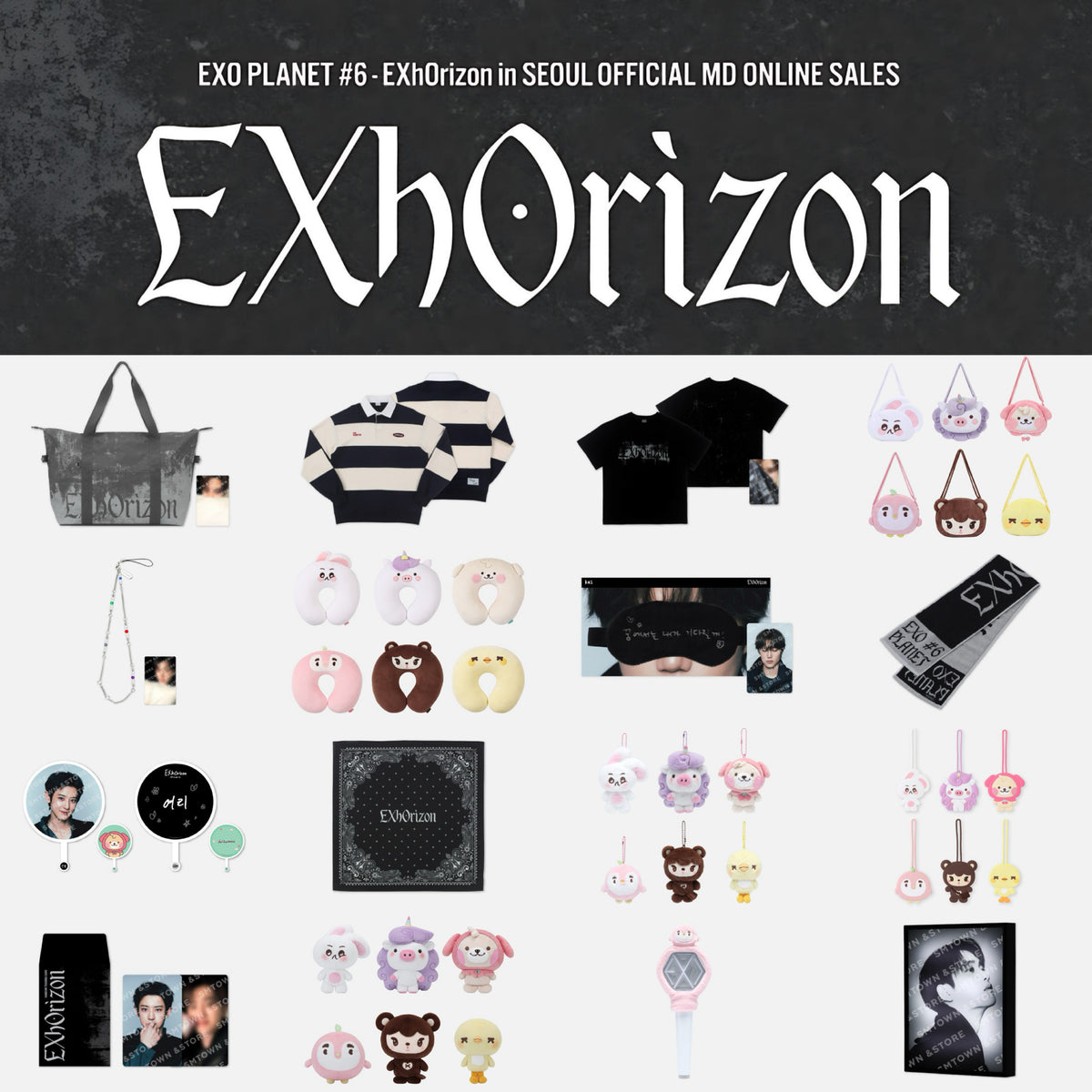EXOグッズ EXO - EXO PLANET #6 EXhOrizon in Seoul Official MD (PRE-ORDER JUNE