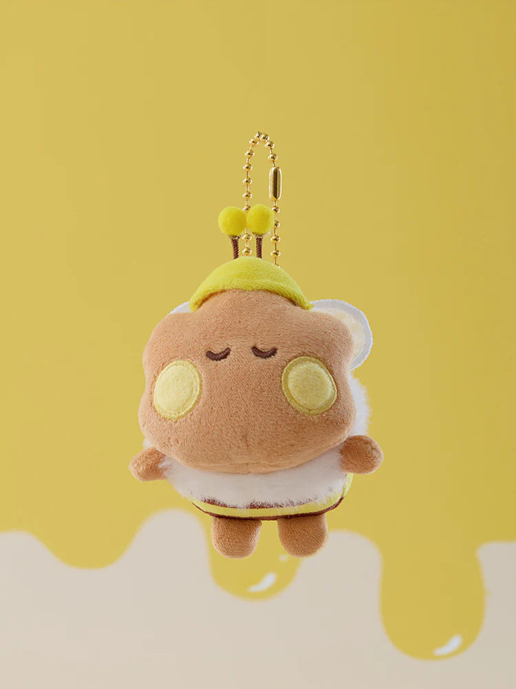BT21 minini Official HONEY BEE Plush Keyring