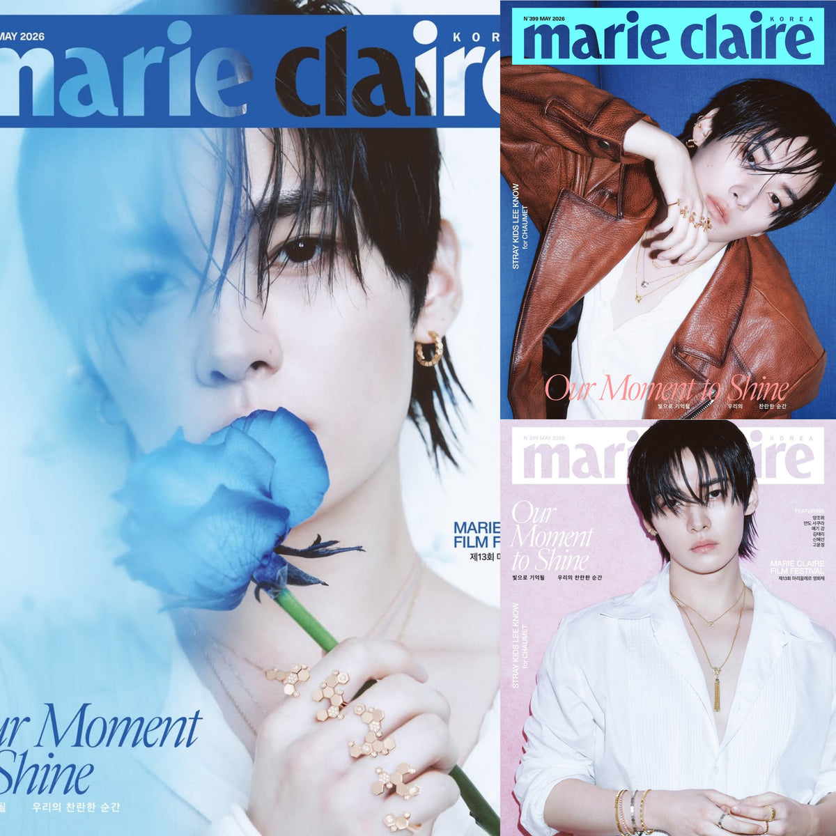 Marie Claire - STRAY KIDS LEE KNOW Magazine May 2026