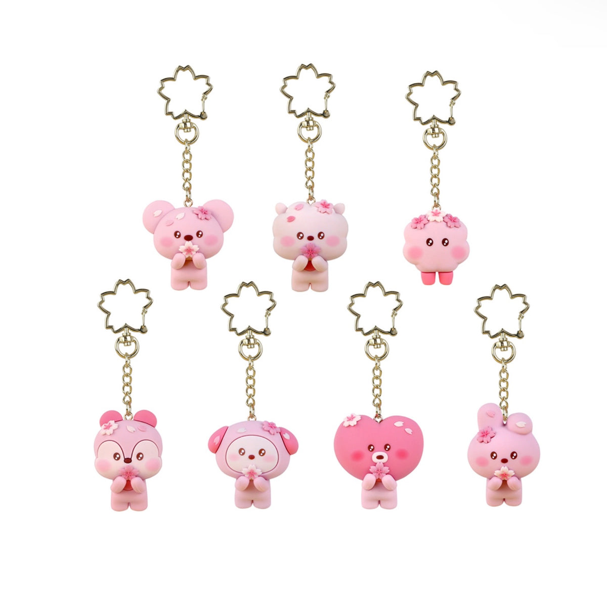 BT21 Minini Official Keyring Cherry Blossom Ver