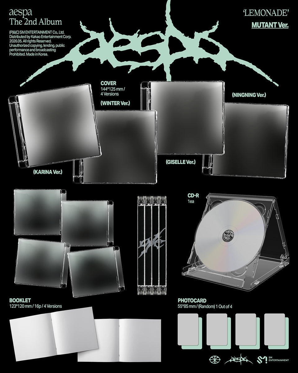 aespa - LEMONADE 2nd Album MUTANT Ver – K-STAR