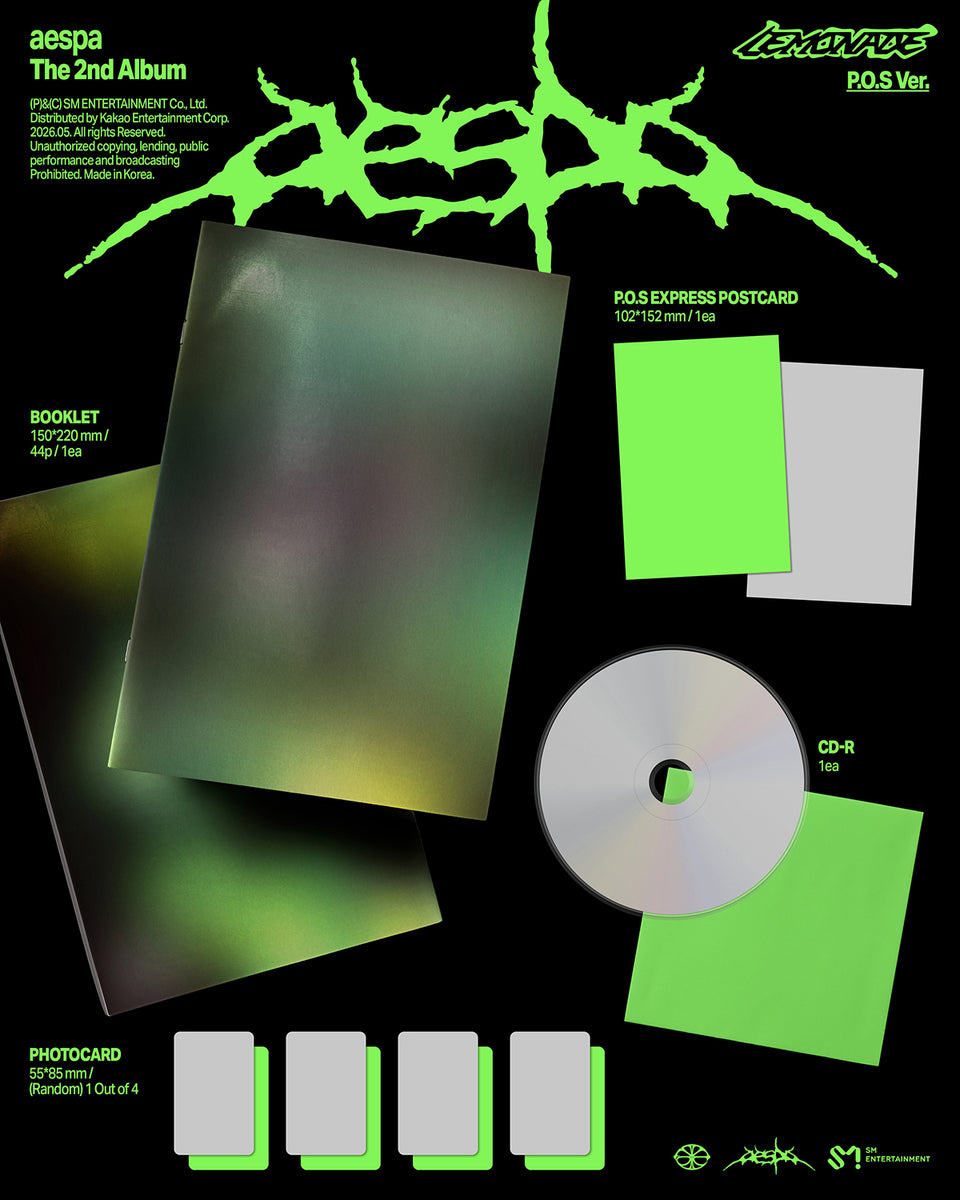 aespa - LEMONADE 2nd Album P.O.S Ver – K-STAR