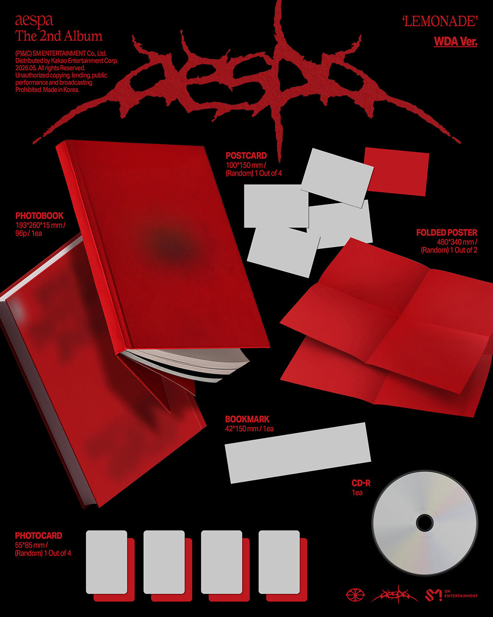 aespa2枚組レコード２枚セット aespa_vol2_lemonade.jpg