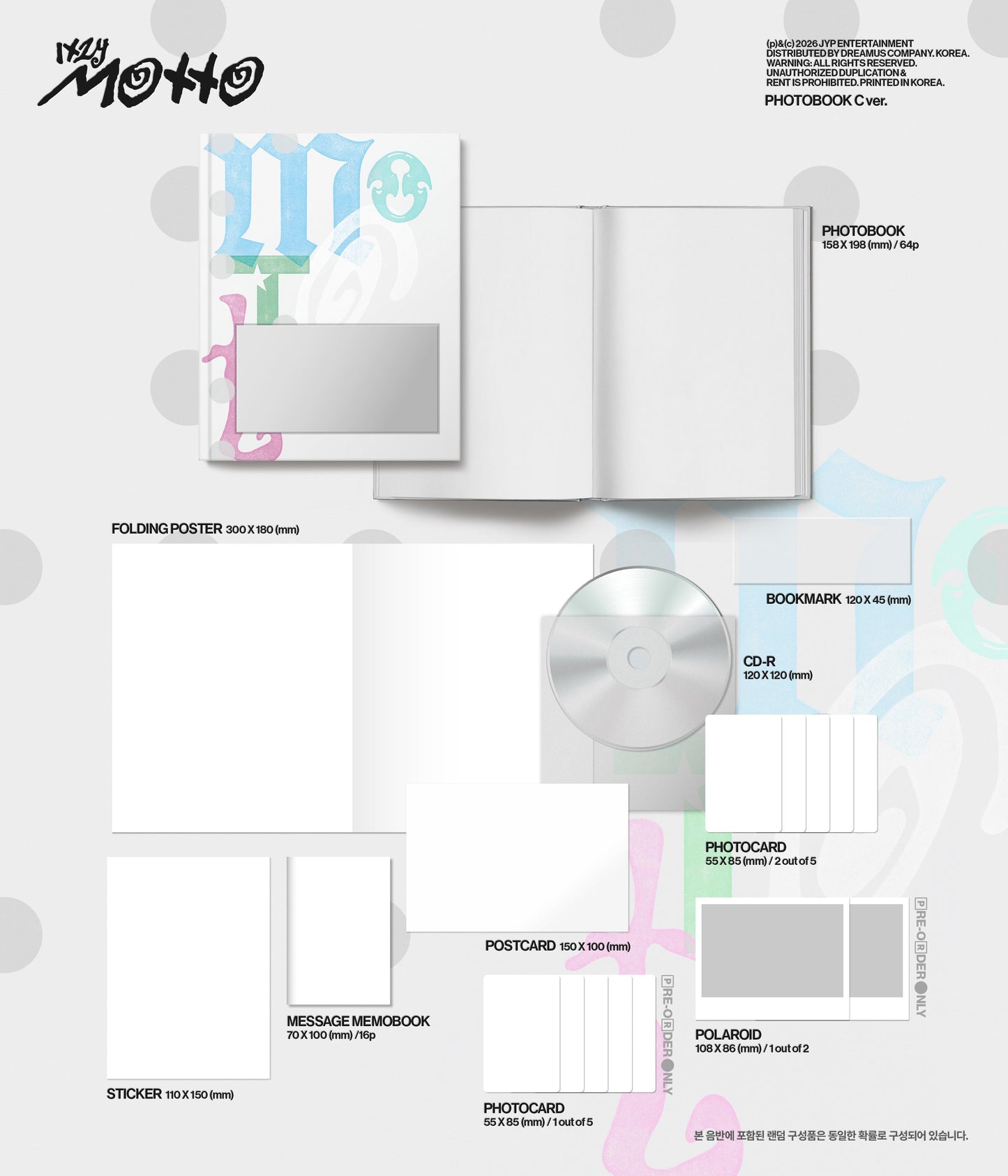 ITZY - MOTTO 12th Mini Album PHOTO BOOK Ver