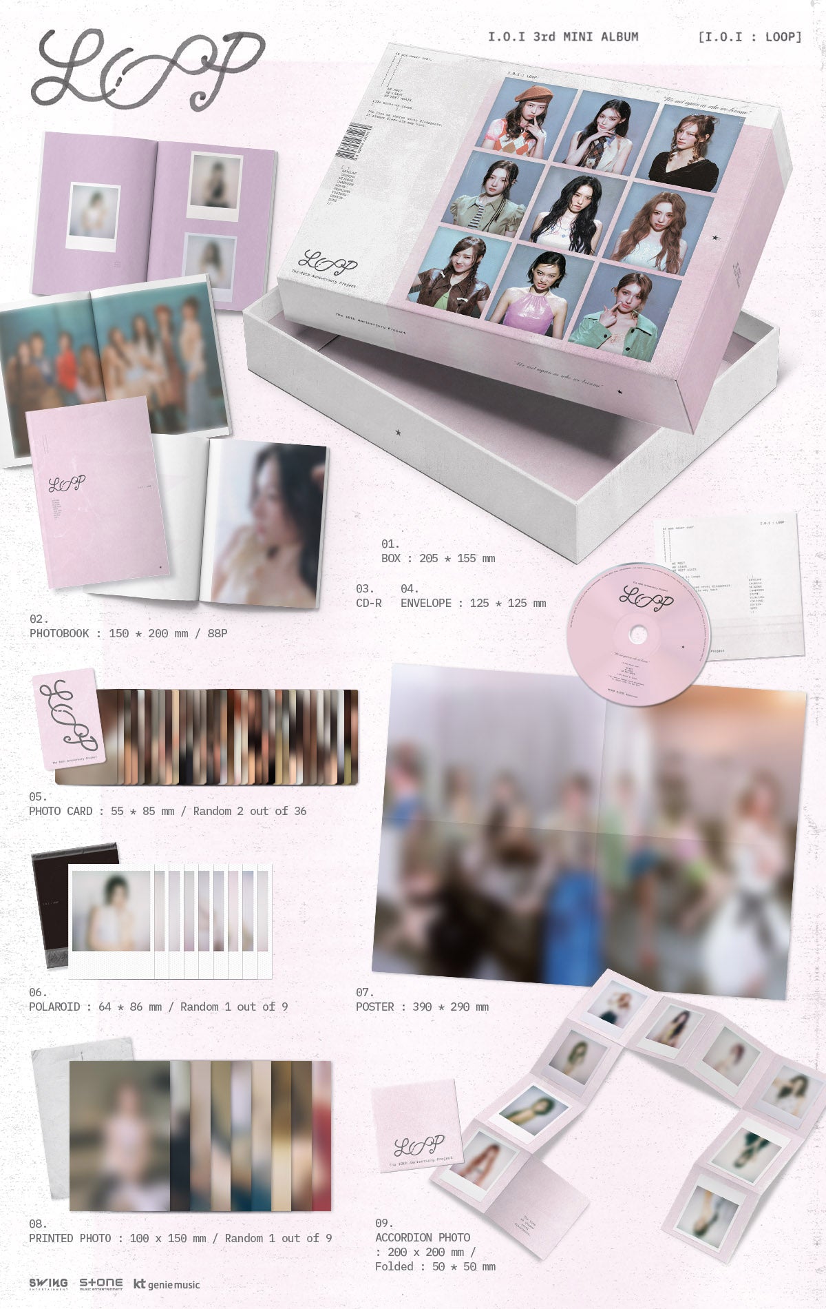 I.O.I - I.O.I : LOOP 3rd Mini Album