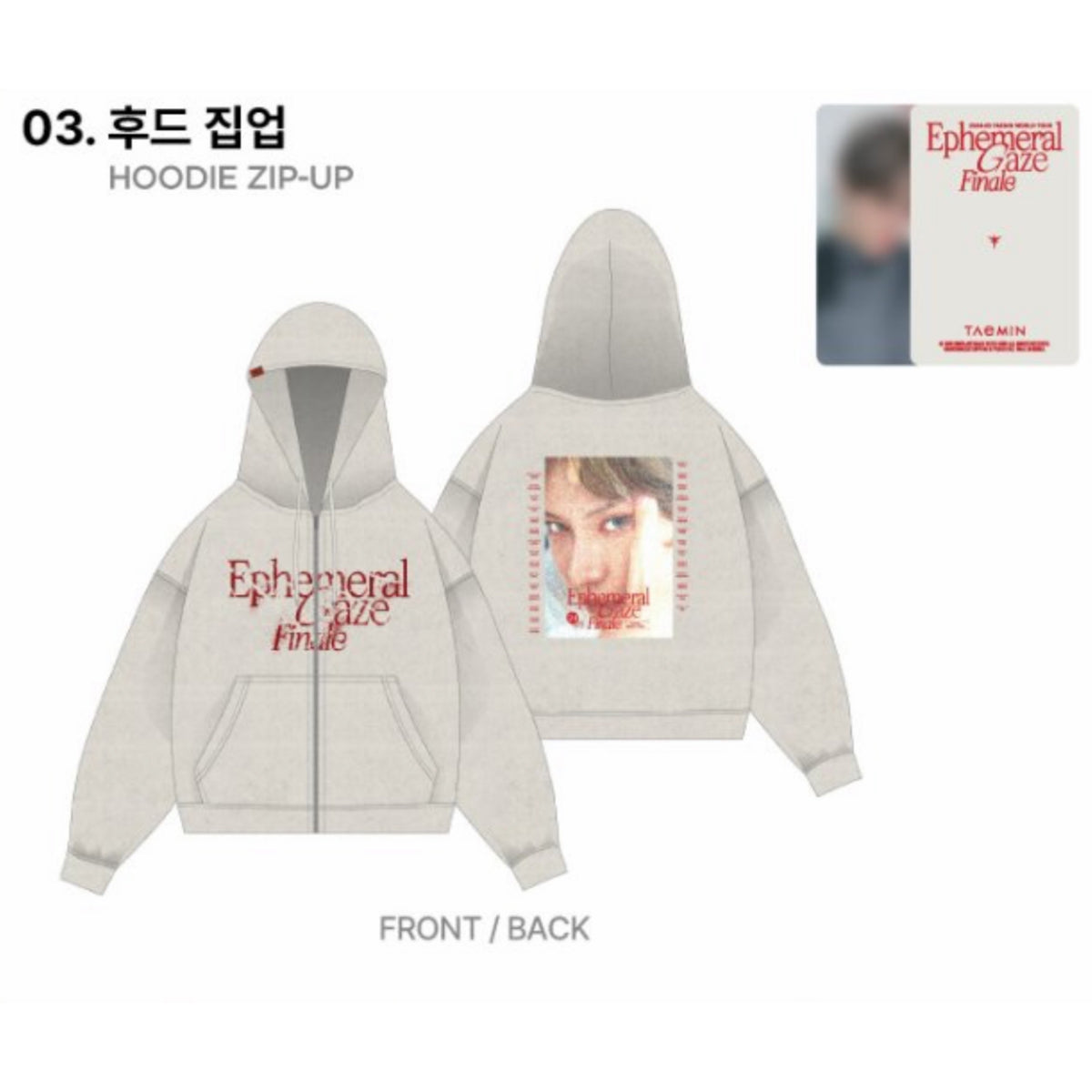TAEMIN - Ephemeral Gaze Finale World Tour Official MD – K-STAR