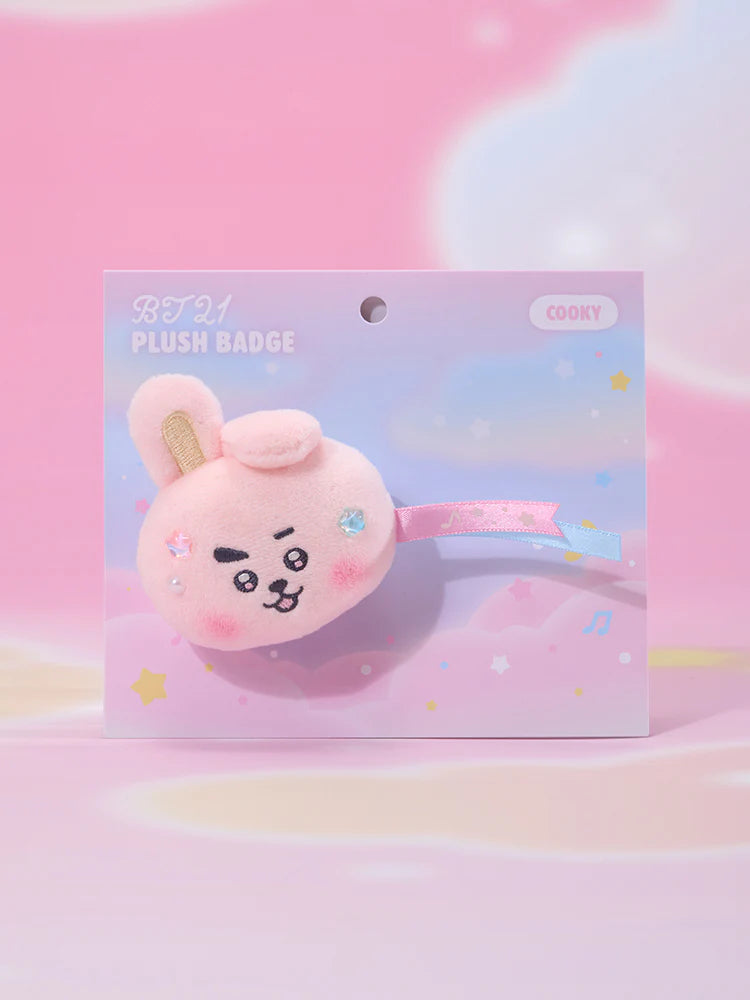 BT21 BABY Official BEYOND THE JOURNEY Plush Badge