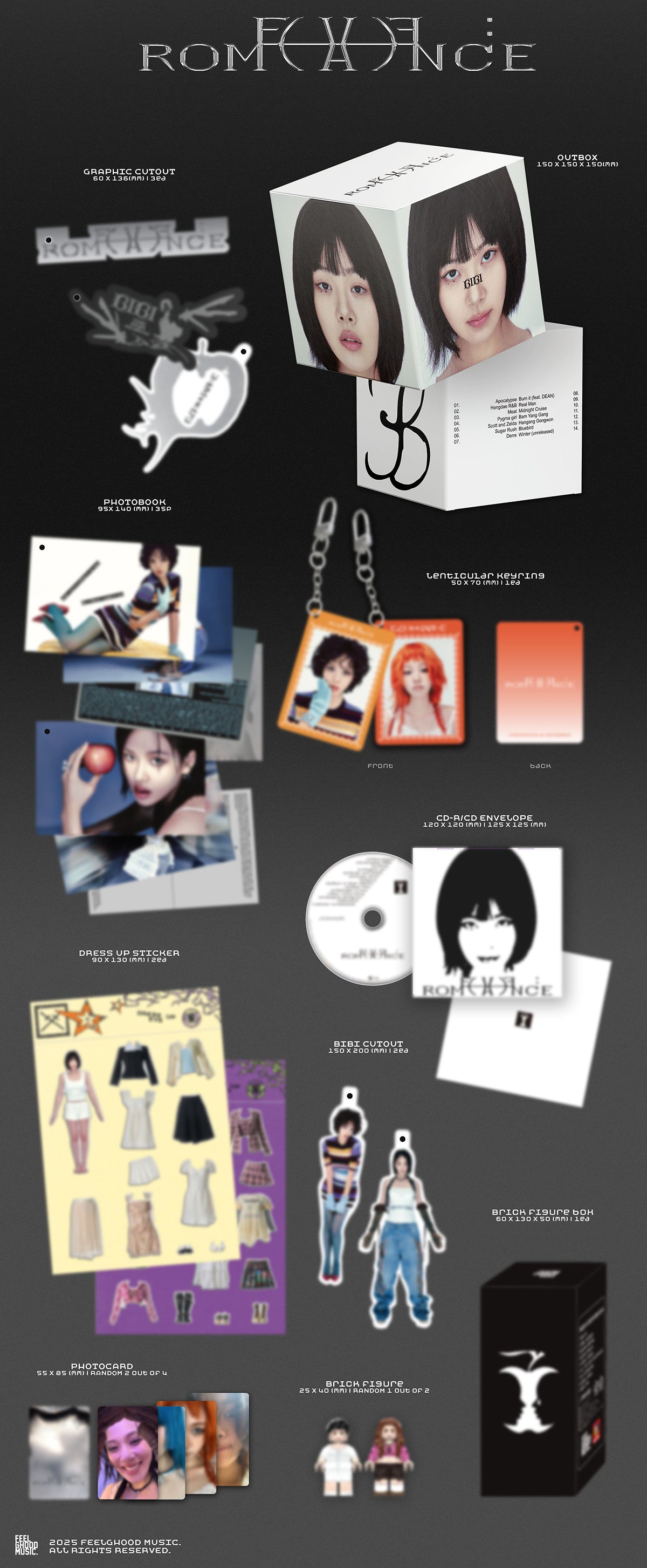BIBI - EVE : ROMANCE 2nd Album Special Ver