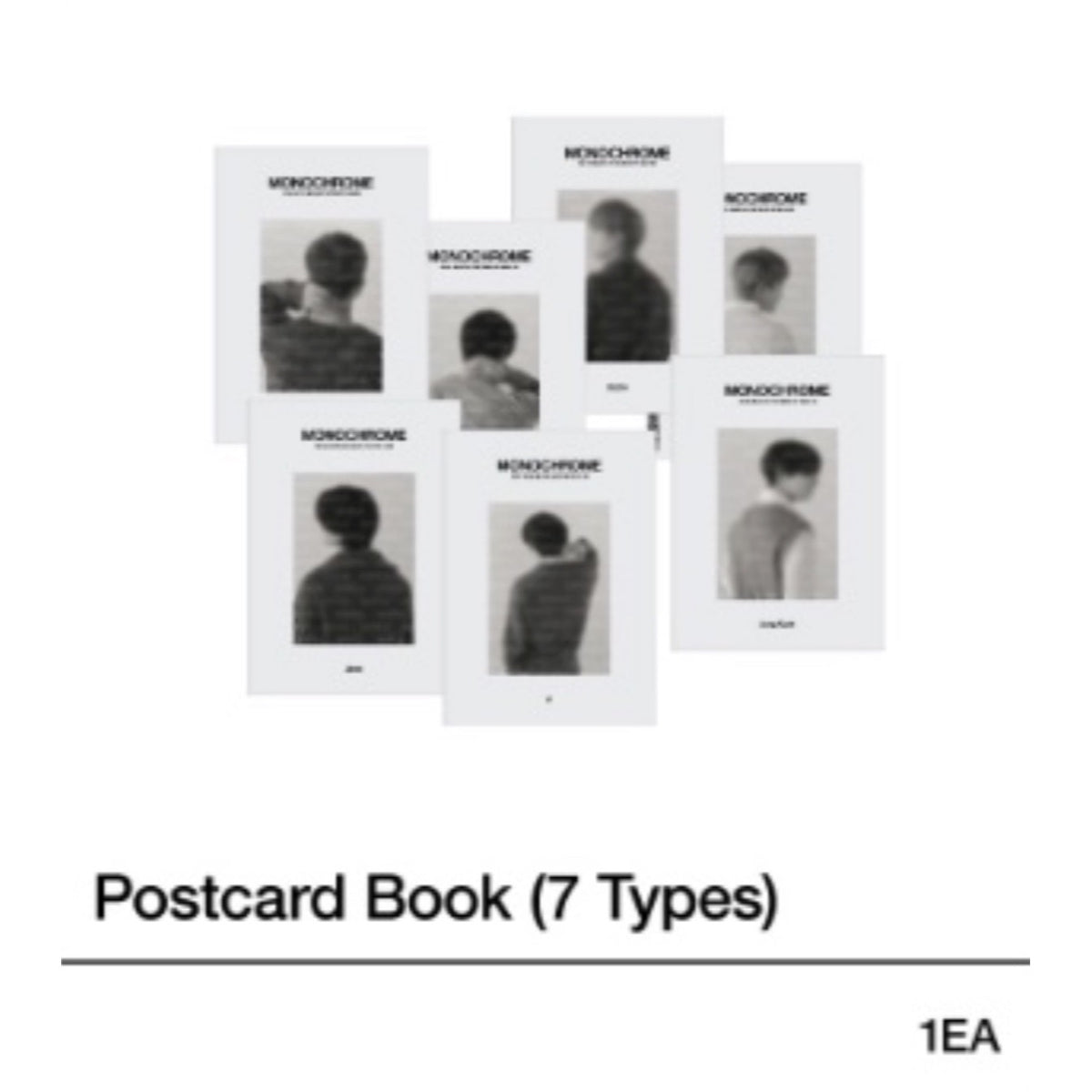 BTS POP UP MONOCHROME OFFICIAL MD