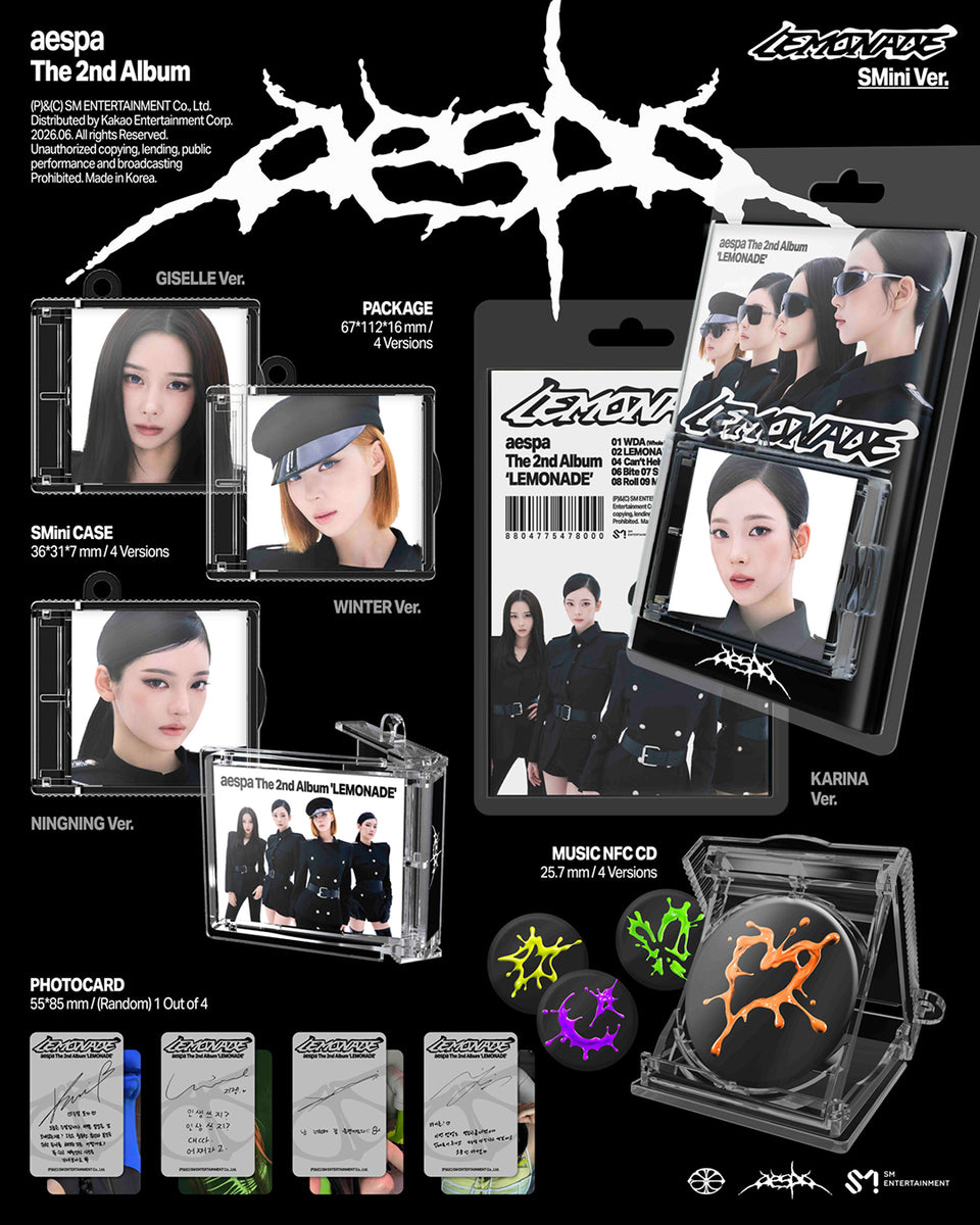 aespa - LEMONADE 2nd Album SMini Ver – K-STAR