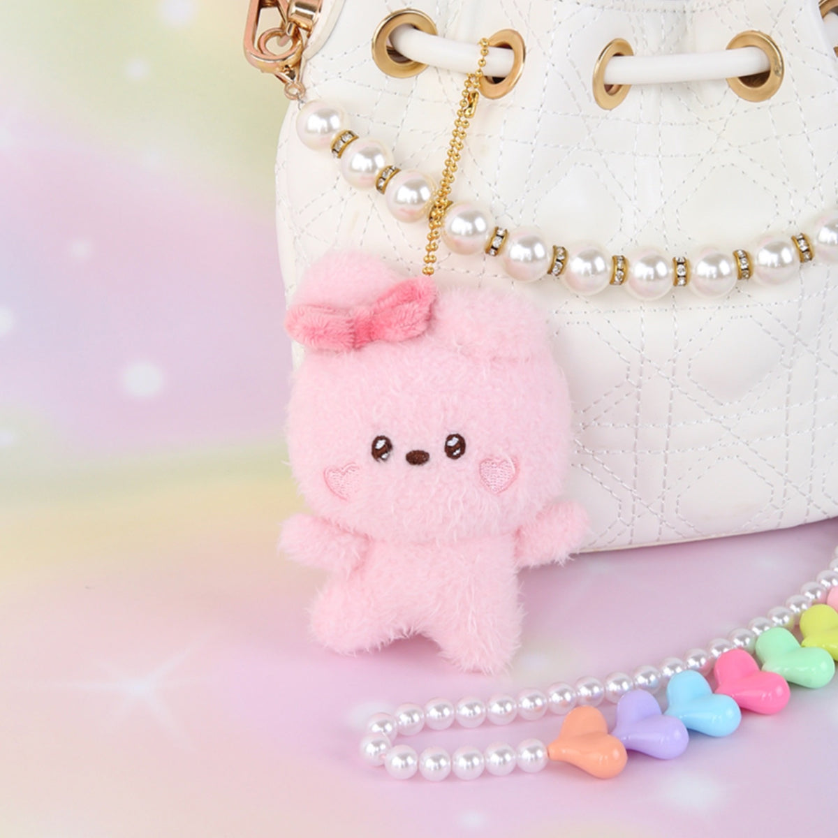 BT21 Minini Official Doll Keyring Lovely Version
