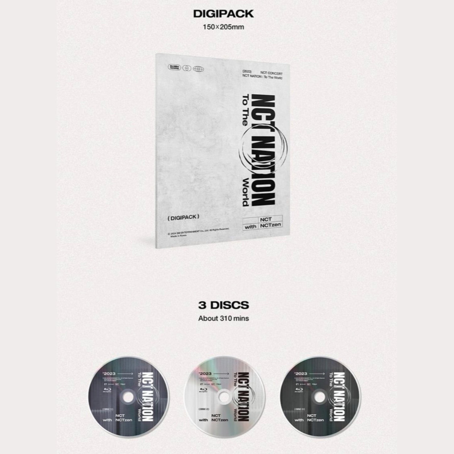 NCT - NCT NATION To The World in Incheon 2023 BLU-RAY