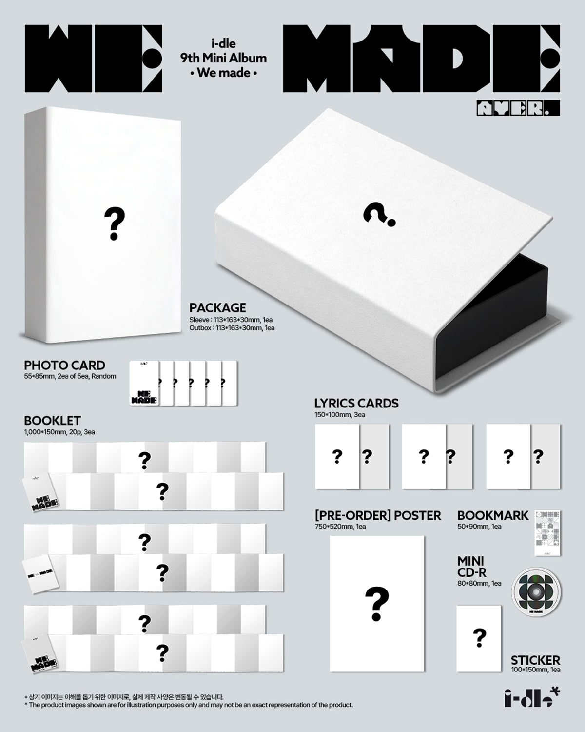 I-DLE WE MADE 9th Mini Album A Ver