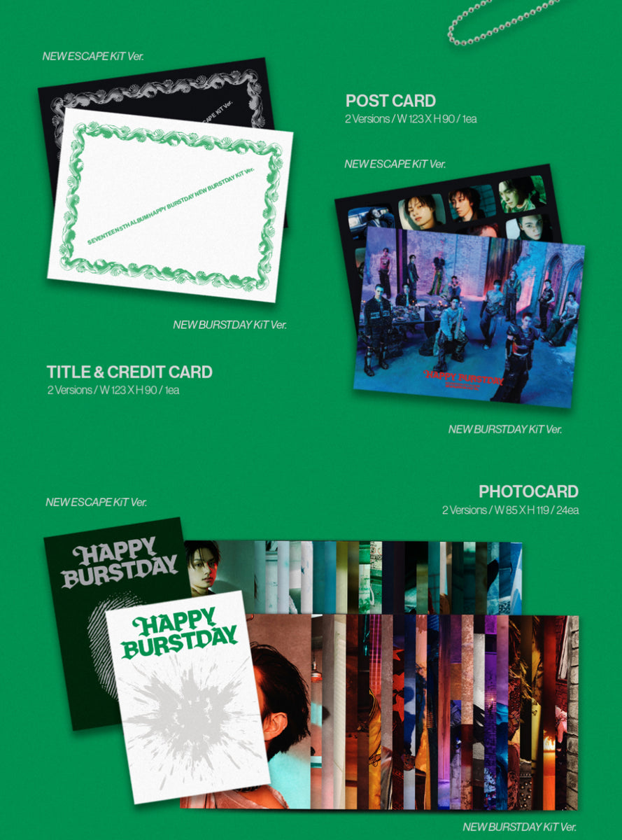 SEVENTEEN - HAPPY BURSTDAY 5th Album KiT Ver – K-STAR