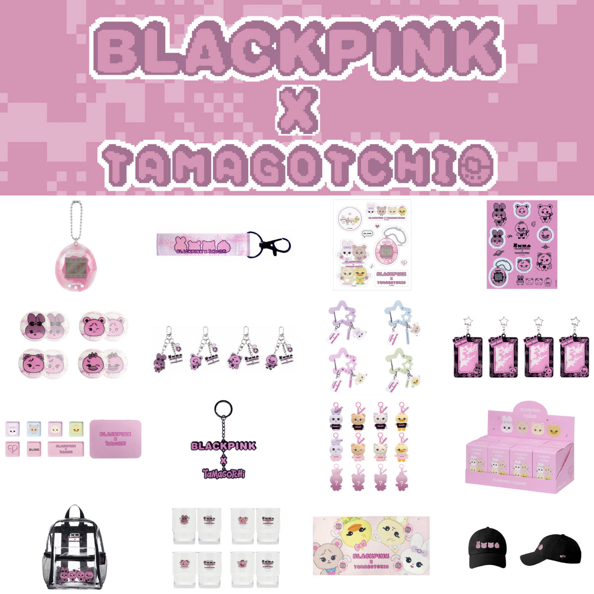 BLACKPINK × TAMAGOTCHI Seoul Pop Up Store Official Merch – K-STAR
