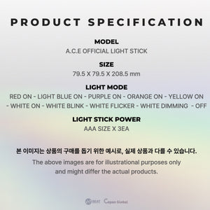 A.C.E Official Light Stick