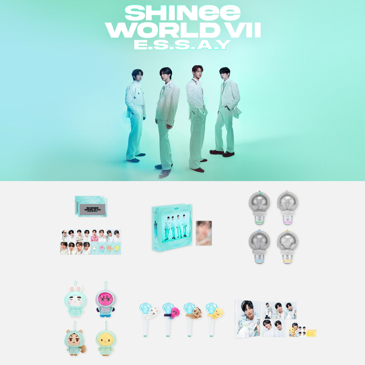 SHINee - SHINee WORLD Ⅶ E.S.S.A.Y Official MD – K-STAR