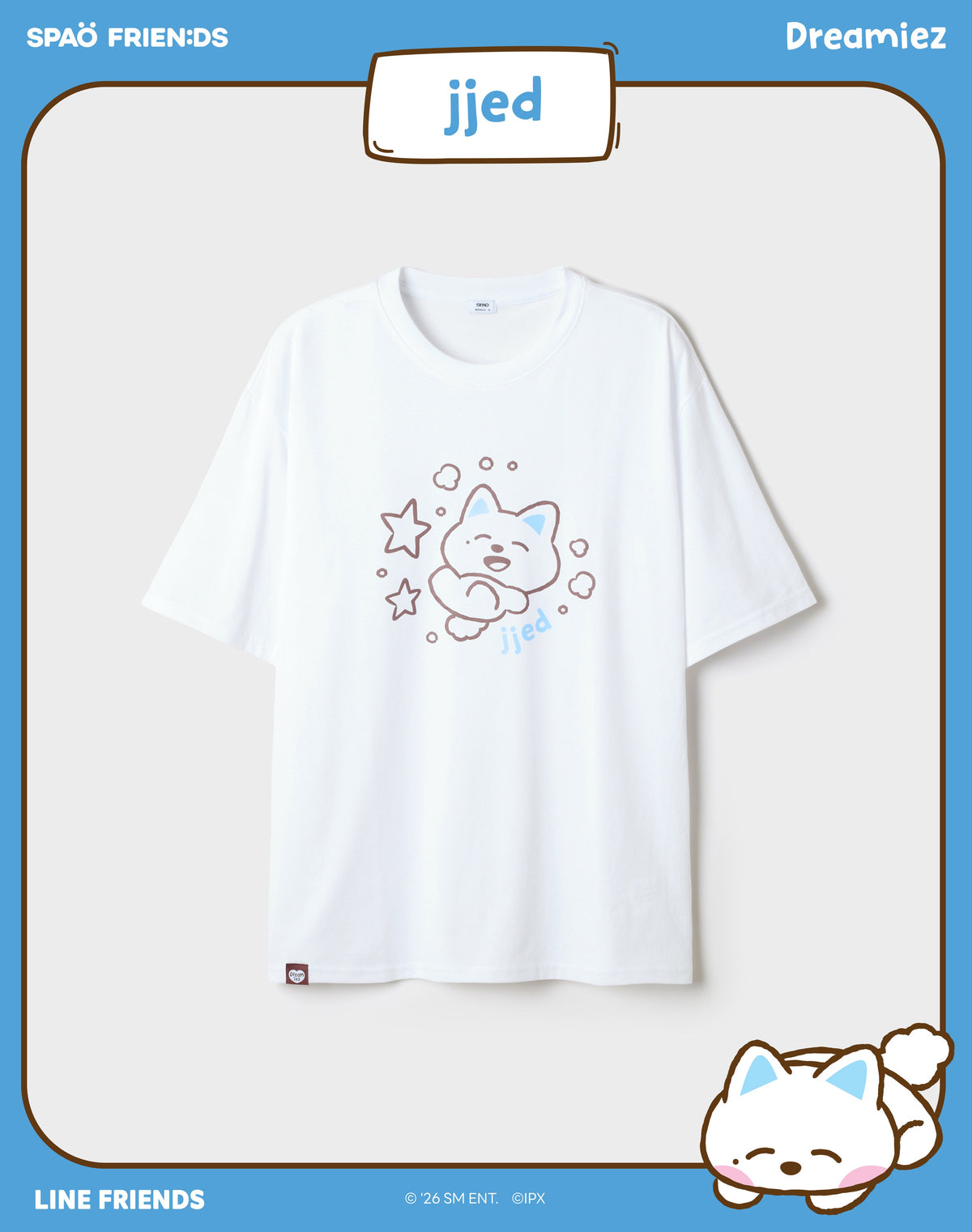 SPAO x DREAMIEZ Collection Official MD T-SHIRT (PRE ORDER AUGUST 2026)
