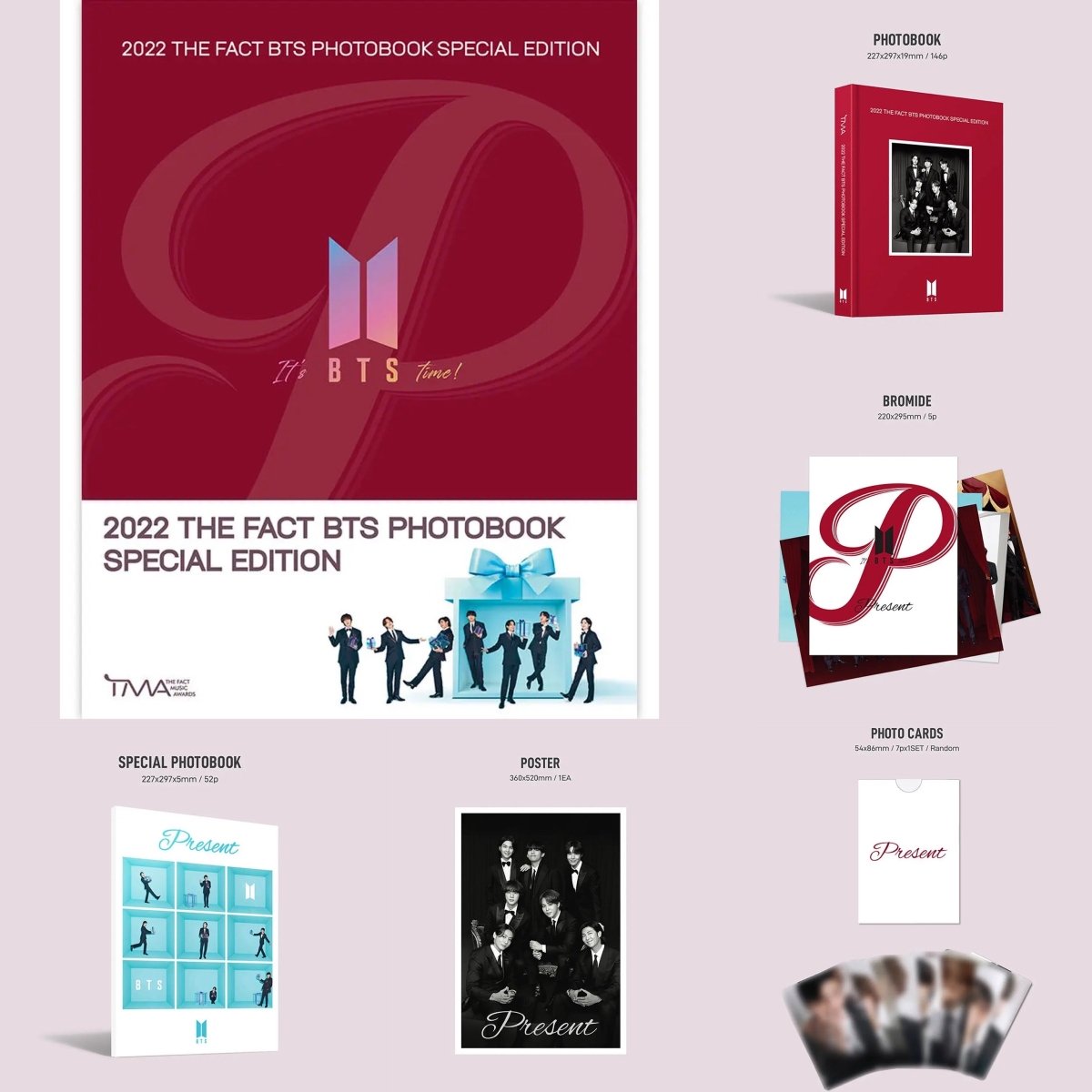 2022 THE FACT BTS PHOTOBOOK SPECIAL×5セット 2022 THE FACT BTS PHOTOBOOK SPECIAL EDITION – K-STAR