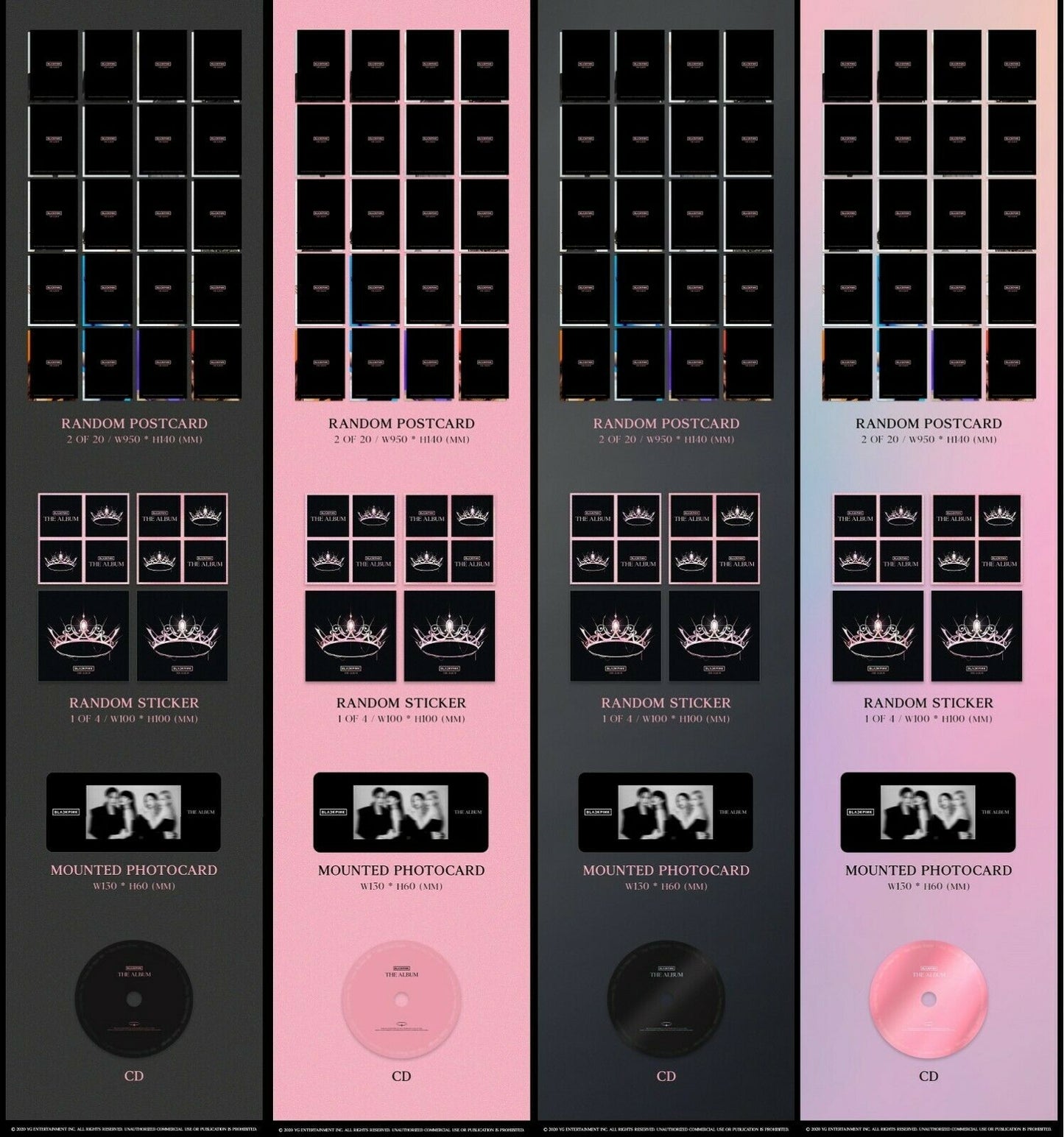 BLACKPINK - THE ALBUM (Free Shipping)