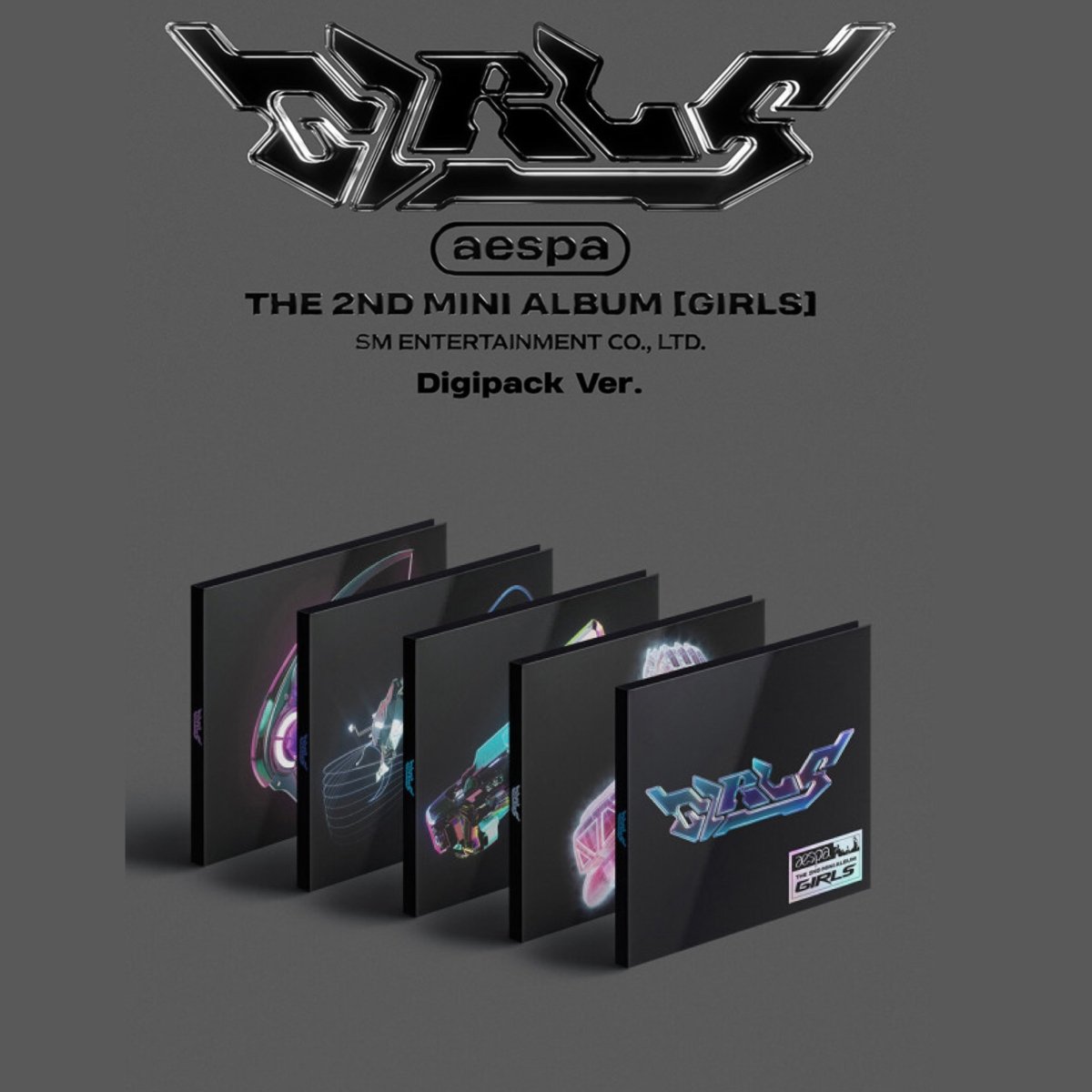 AESPA æspa - GIRLS 2nd Mini Album Digipack Ver.